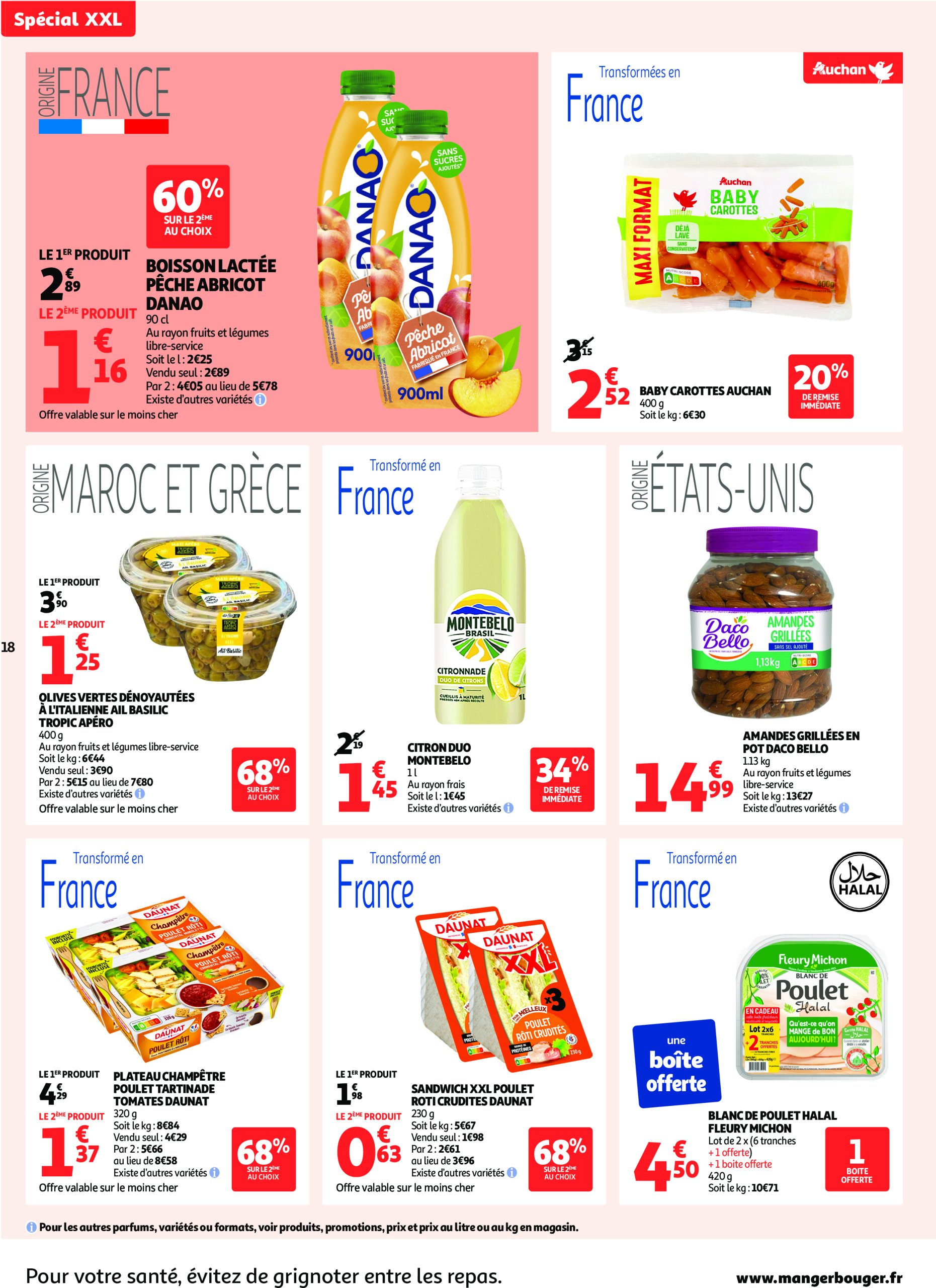 auchan - Catalogue Auchan - En gros, vous êtes toujours gagnant valable du 22/07 au 03/08 - page: 18