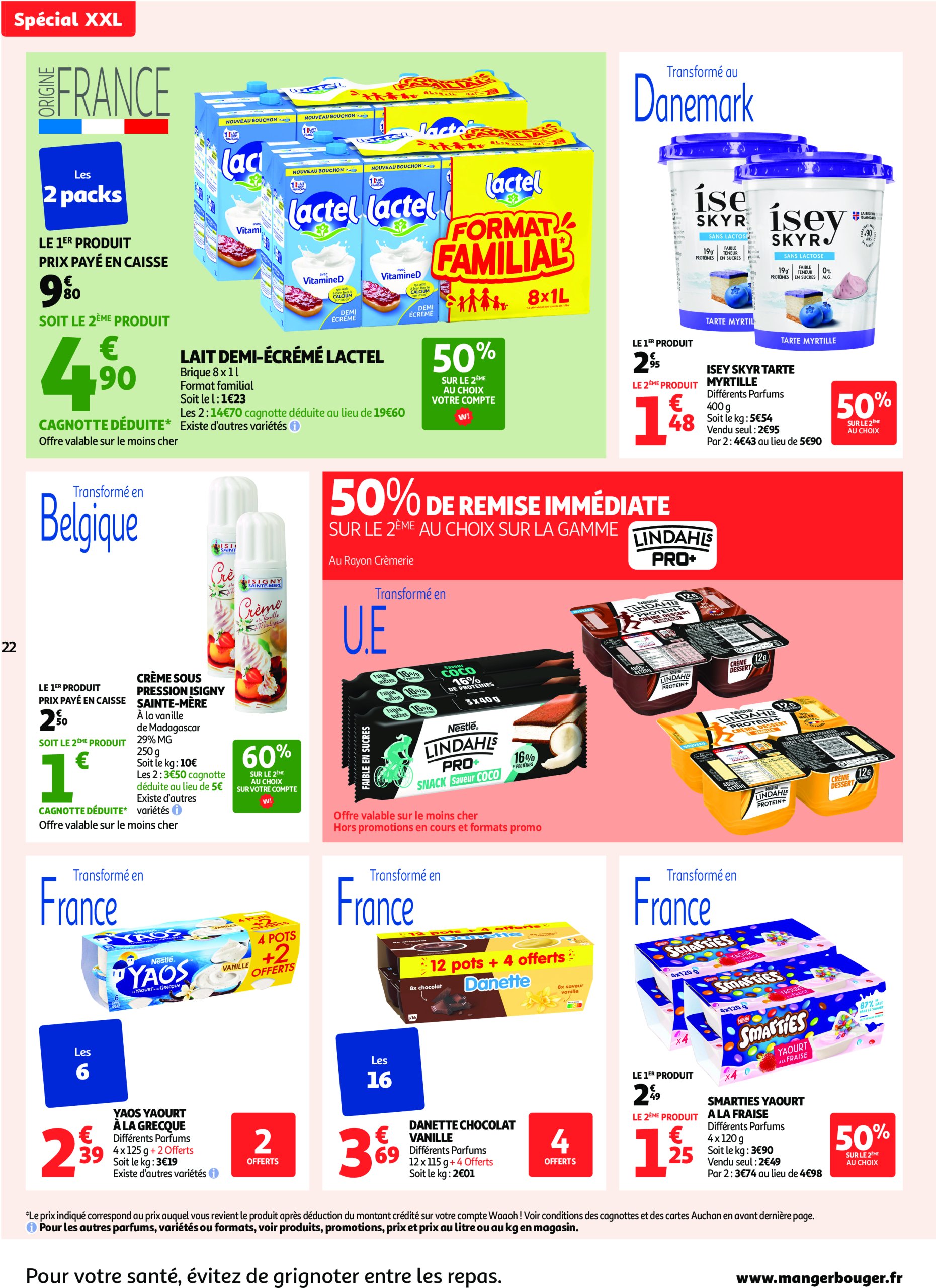 auchan - Catalogue Auchan - En gros, vous êtes toujours gagnant valable du 22/07 au 03/08 - page: 22