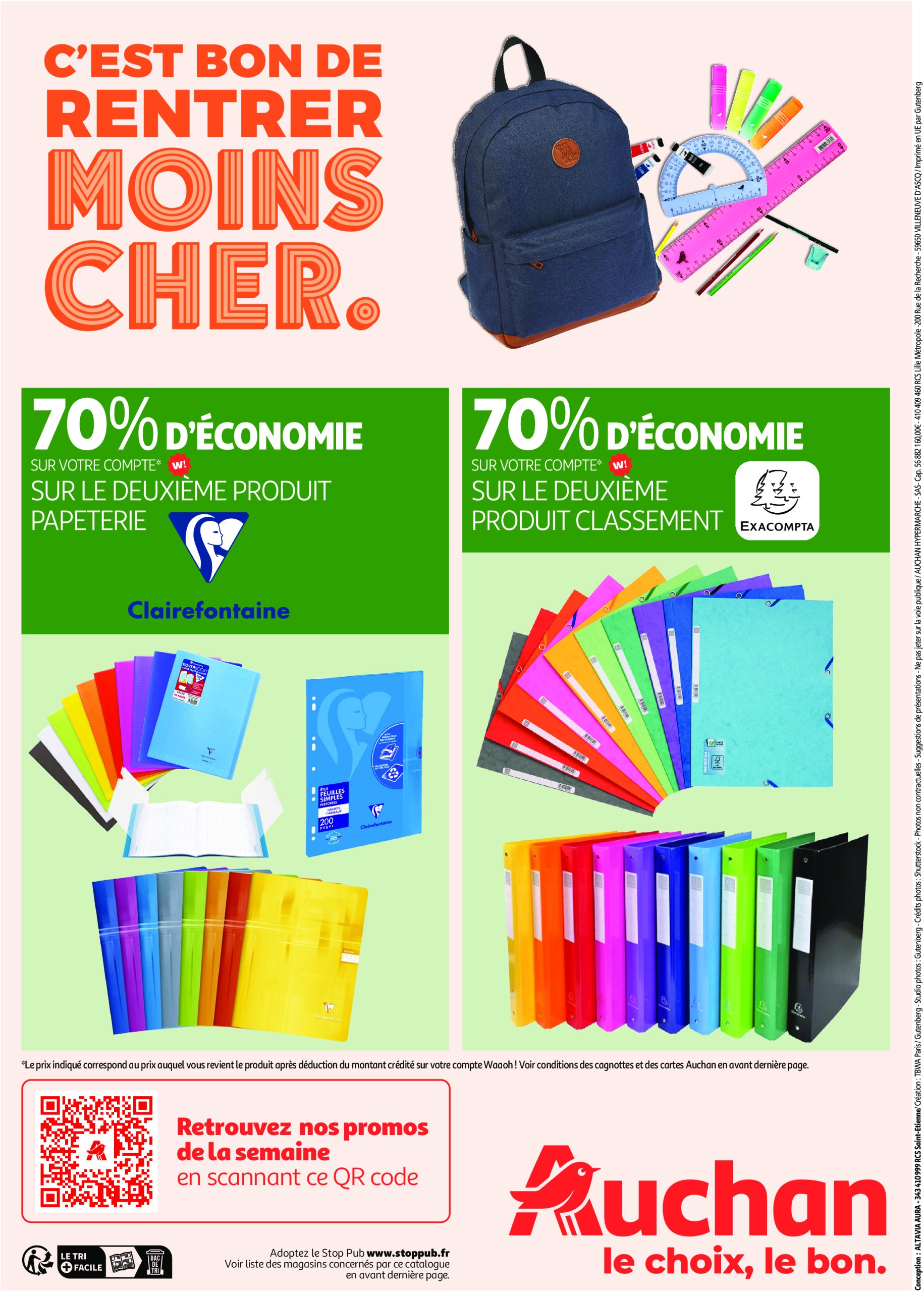 auchan - Catalogue Auchan - En gros, vous êtes toujours gagnant valable du 22/07 au 03/08 - page: 48