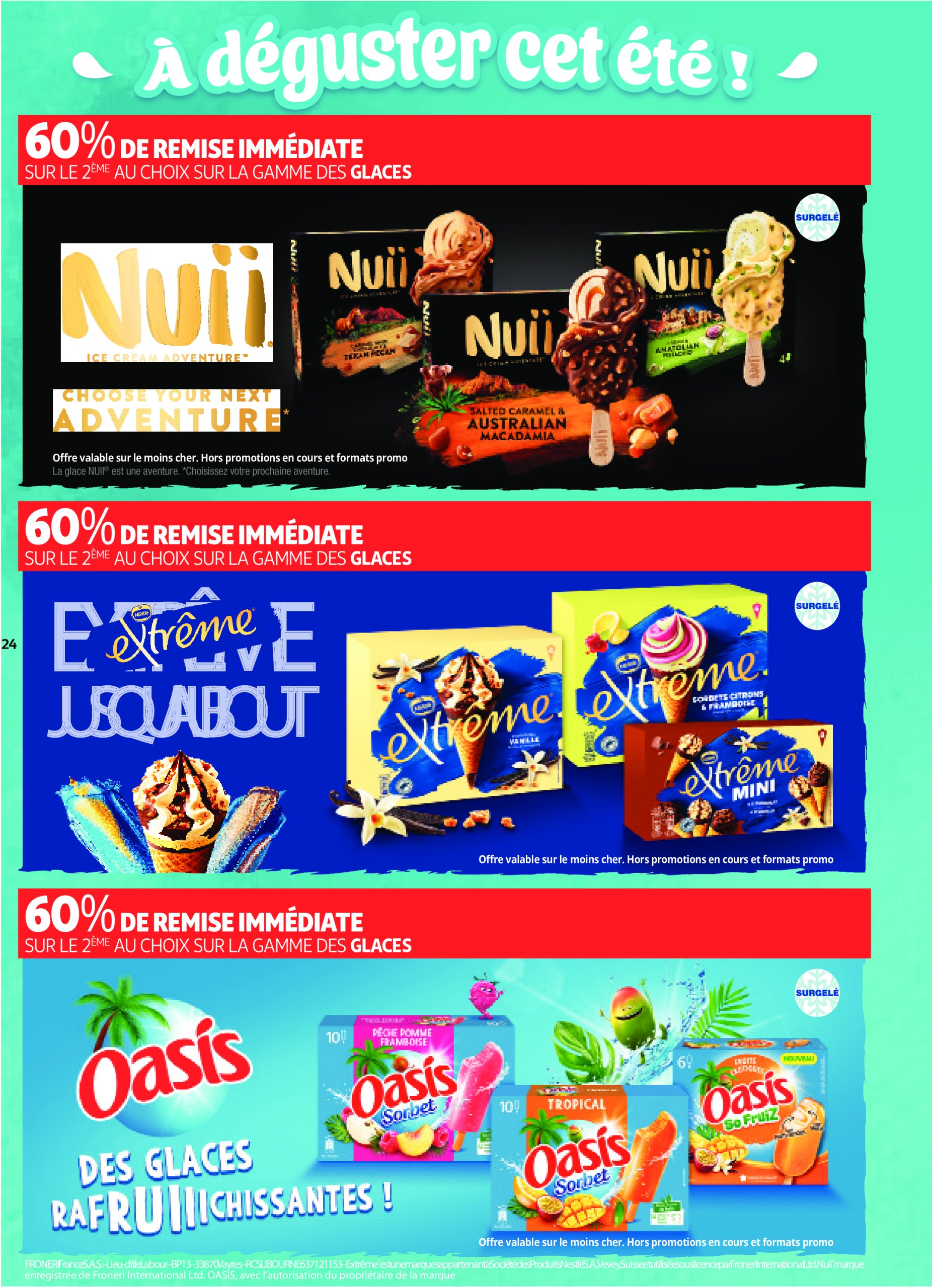 auchan - Catalogue Auchan - En gros, vous êtes toujours gagnant valable du 22/07 au 03/08 - page: 24