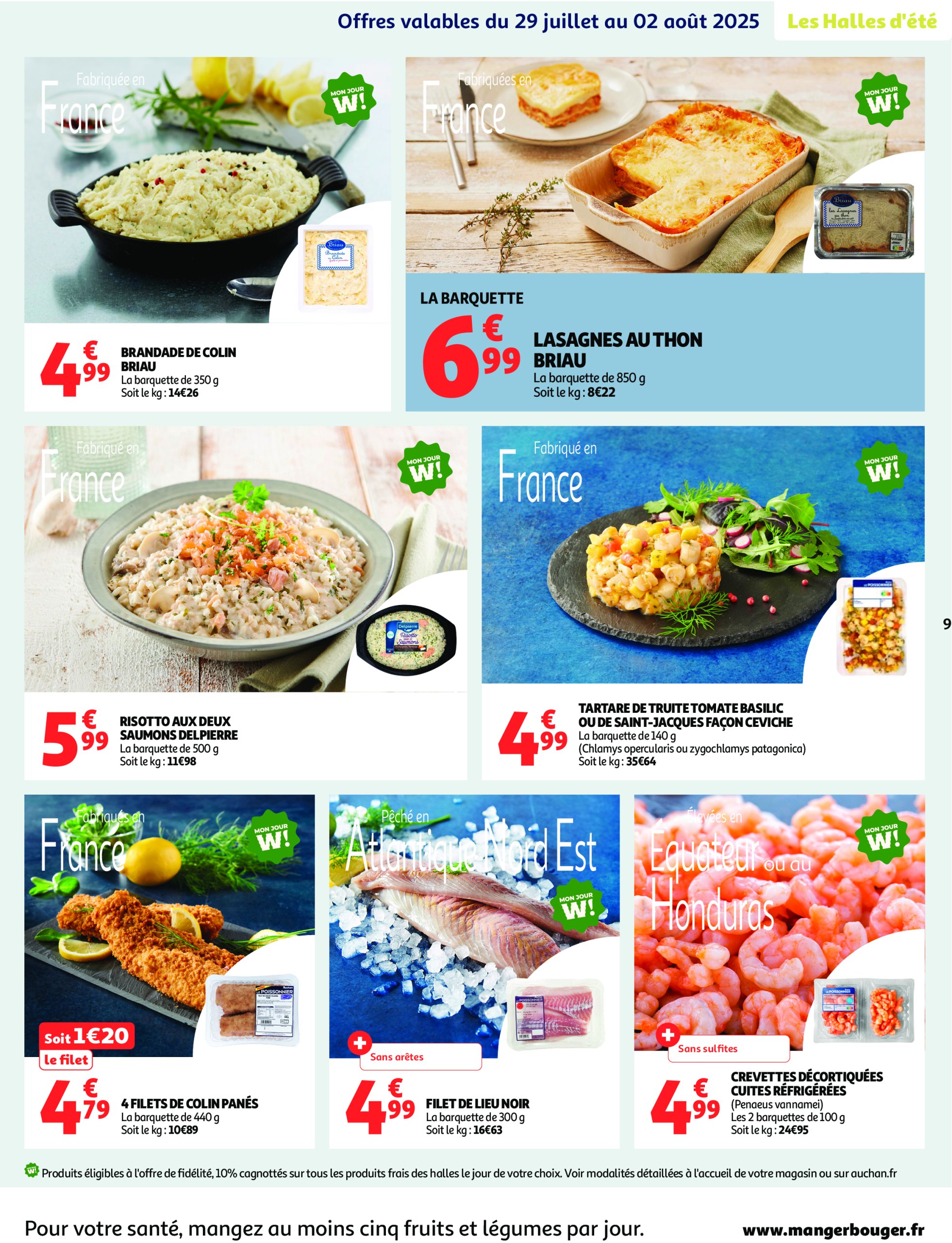 auchan - Catalogue Auchan supermarché - Foire à la bière dans votre super : sans pression pour le budget valable du 29/07 au 09/08 - page: 9