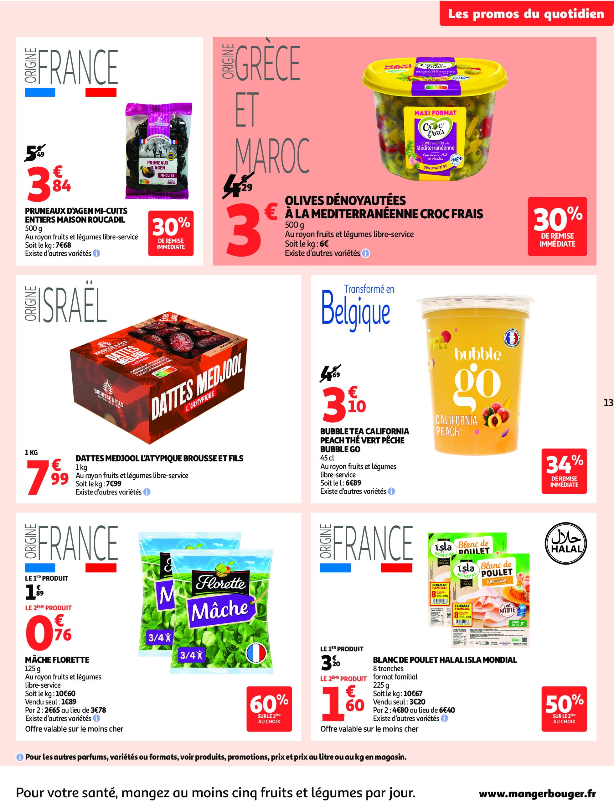 auchan - Catalogue Auchan supermarché - Foire à la bière dans votre super : sans pression pour le budget valable du 29/07 au 09/08 - page: 13