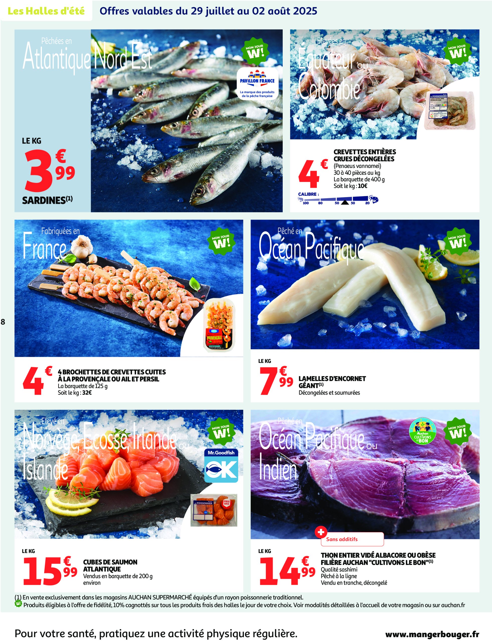 auchan - Catalogue Auchan supermarché - Foire à la bière dans votre super : sans pression pour le budget valable du 29/07 au 09/08 - page: 8