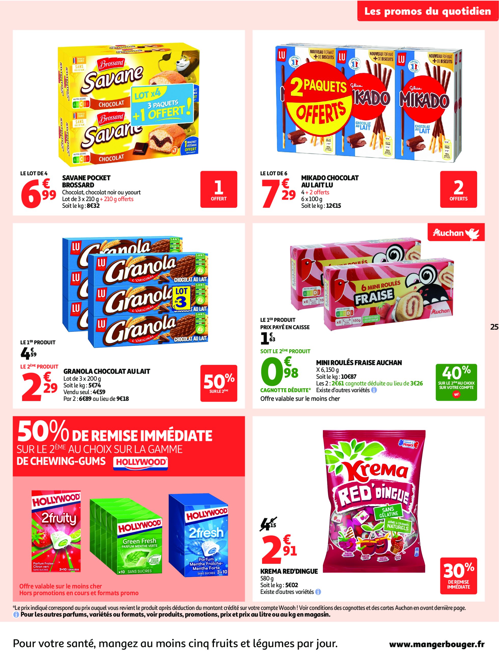 auchan - Catalogue Auchan supermarché - Foire à la bière dans votre super : sans pression pour le budget valable du 29/07 au 09/08 - page: 25