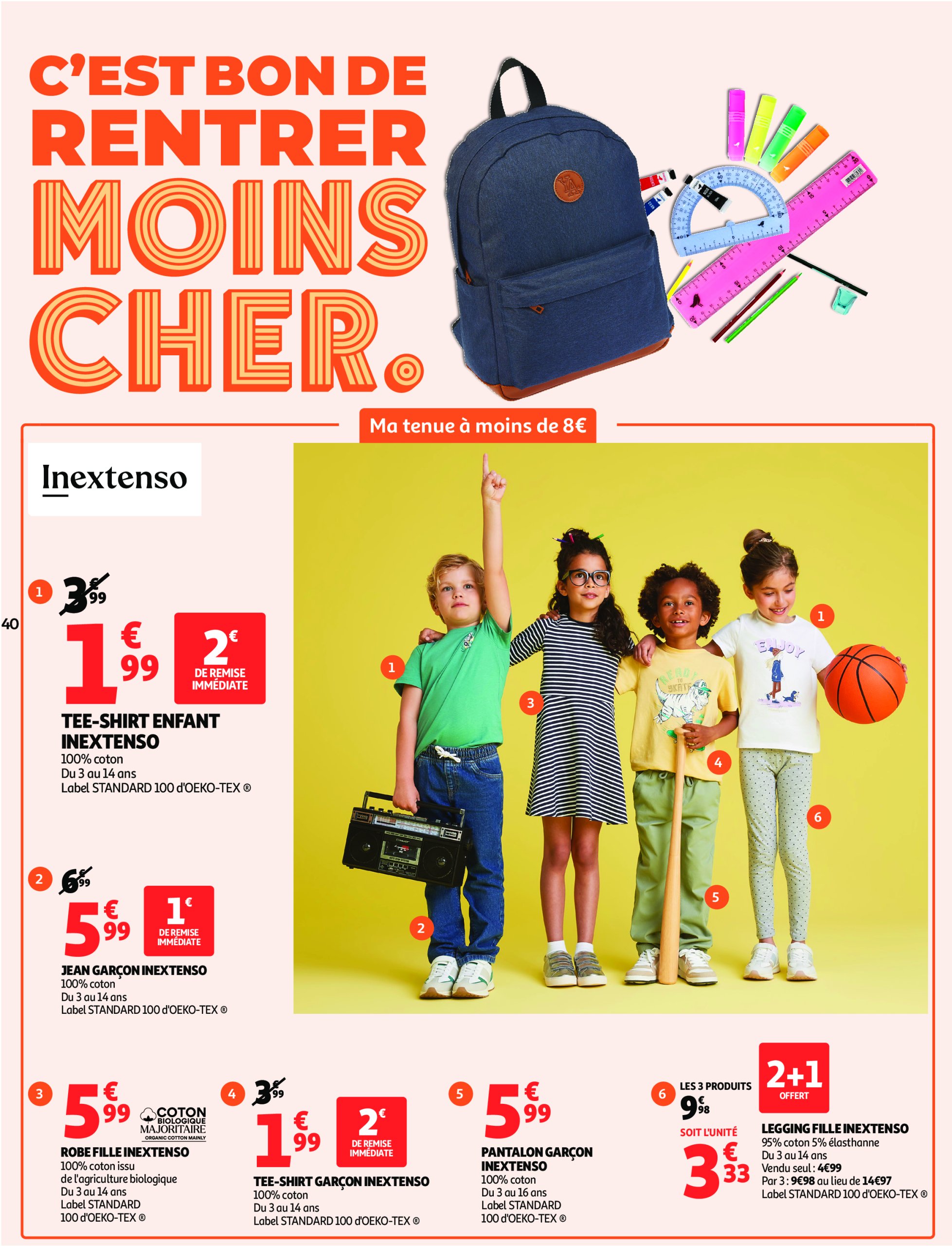 auchan - Catalogue Auchan - Foire à la bière : sans pression pour le budget valable du 29/07 au 10/08 - page: 40 auchan - Catalogue Auchan - Foire à la bière : sans pression pour le budget valable du 29/07 au 10/08 - page: 40