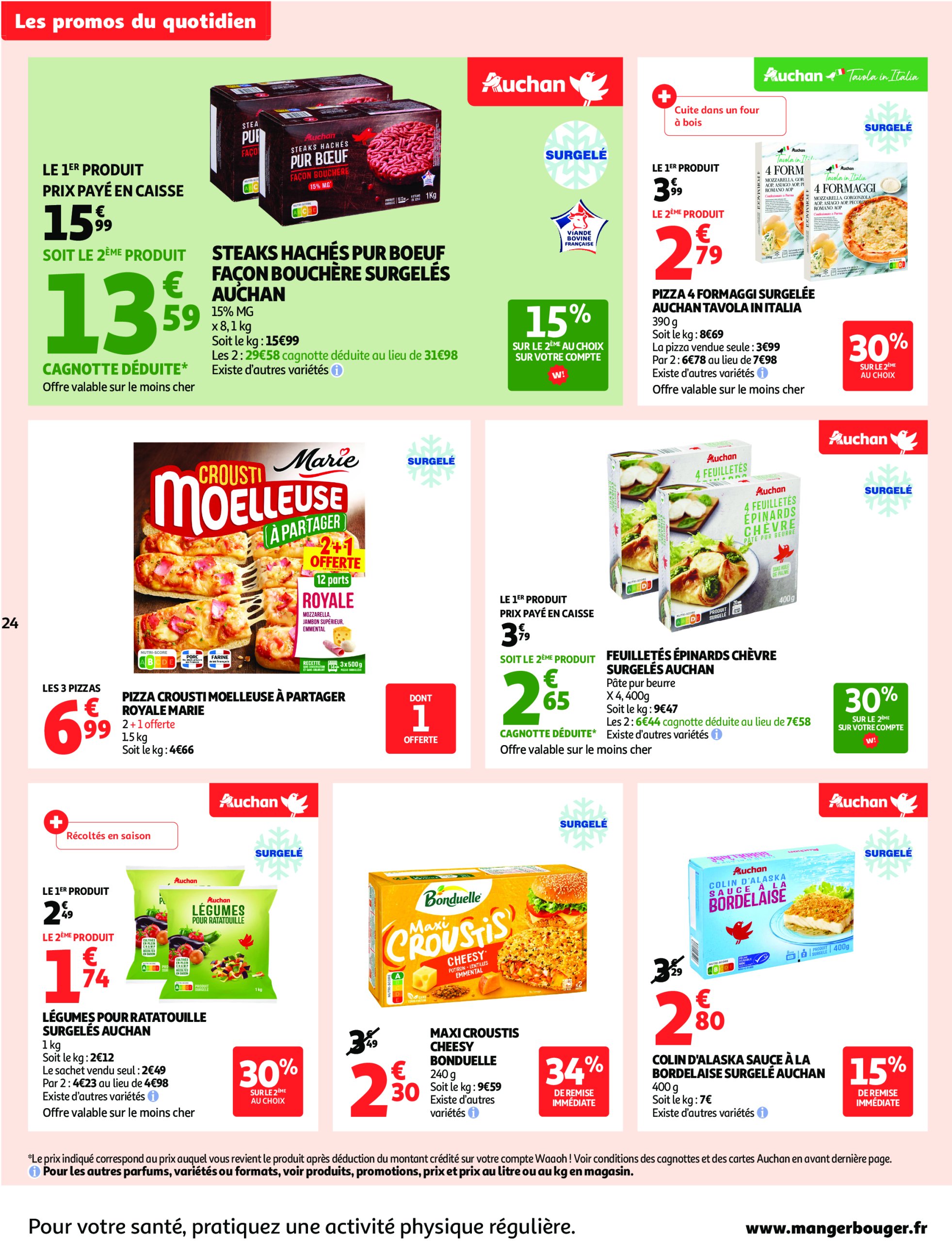 auchan - Catalogue Auchan - Foire à la bière : sans pression pour le budget valable du 29/07 au 10/08 - page: 24 auchan - Catalogue Auchan - Foire à la bière : sans pression pour le budget valable du 29/07 au 10/08 - page: 24