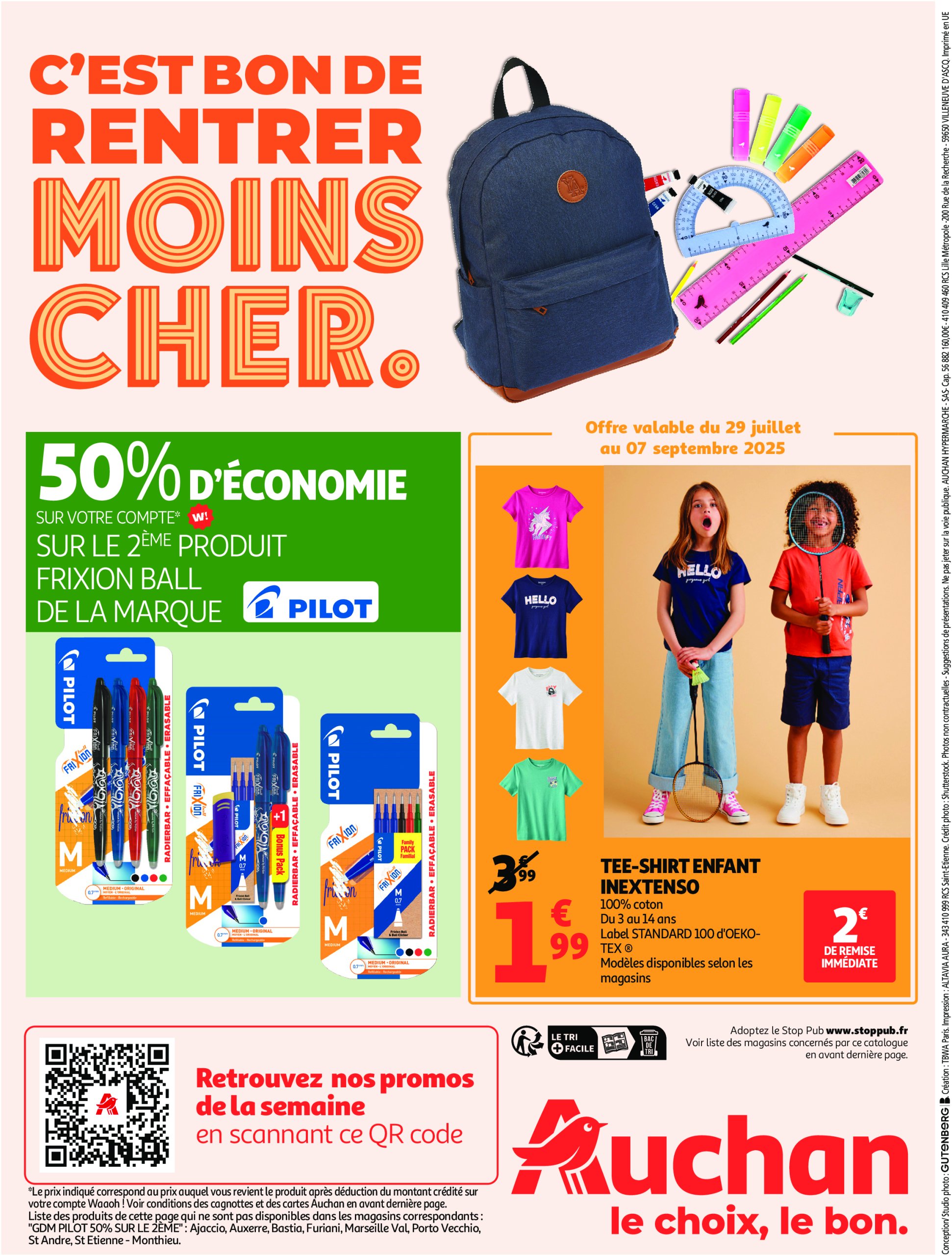 auchan - Catalogue Auchan - Foire à la bière : sans pression pour le budget valable du 29/07 au 10/08 - page: 48 auchan - Catalogue Auchan - Foire à la bière : sans pression pour le budget valable du 29/07 au 10/08 - page: 48