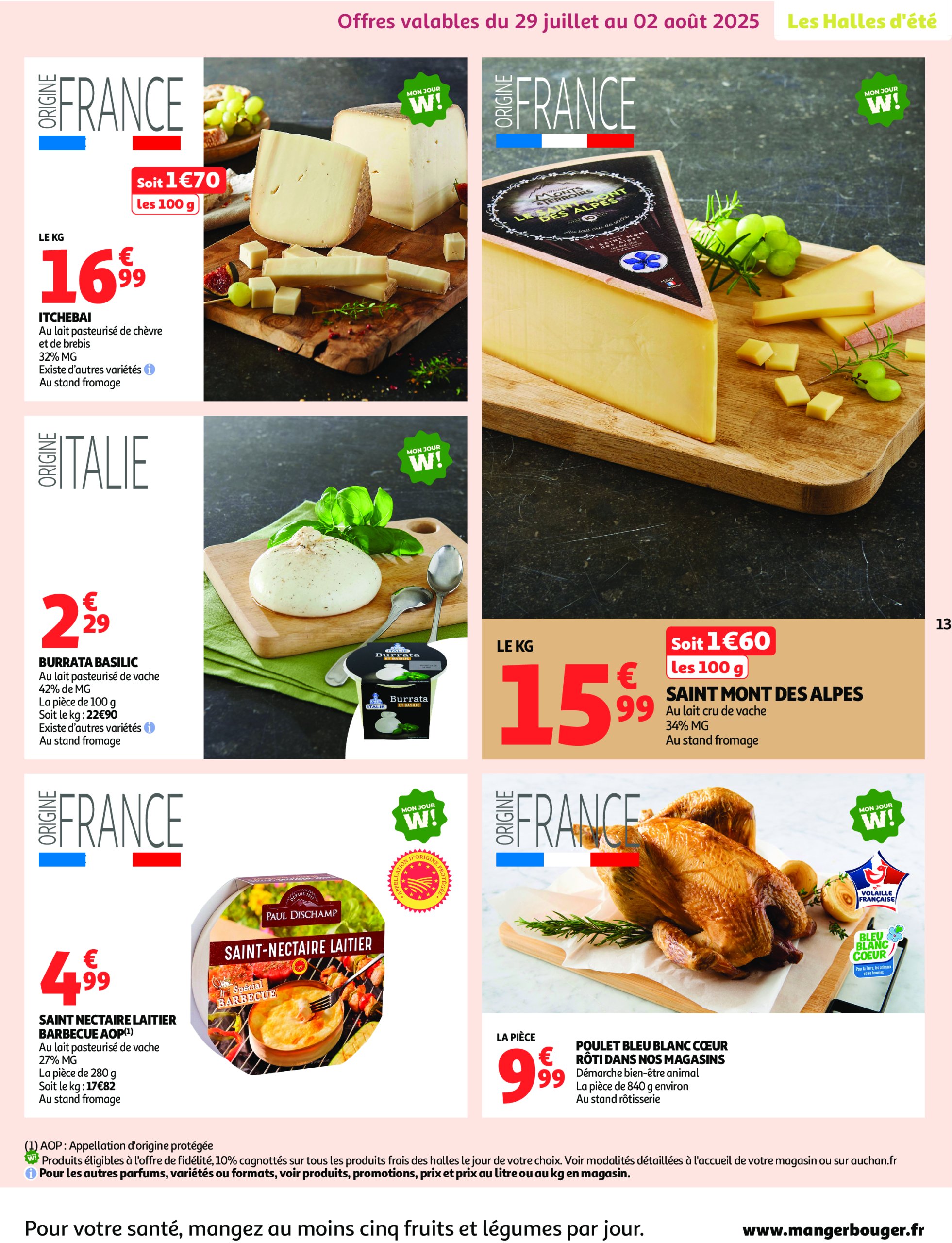 auchan - Catalogue Auchan - Foire à la bière : sans pression pour le budget valable du 29/07 au 10/08 - page: 13 auchan - Catalogue Auchan - Foire à la bière : sans pression pour le budget valable du 29/07 au 10/08 - page: 13