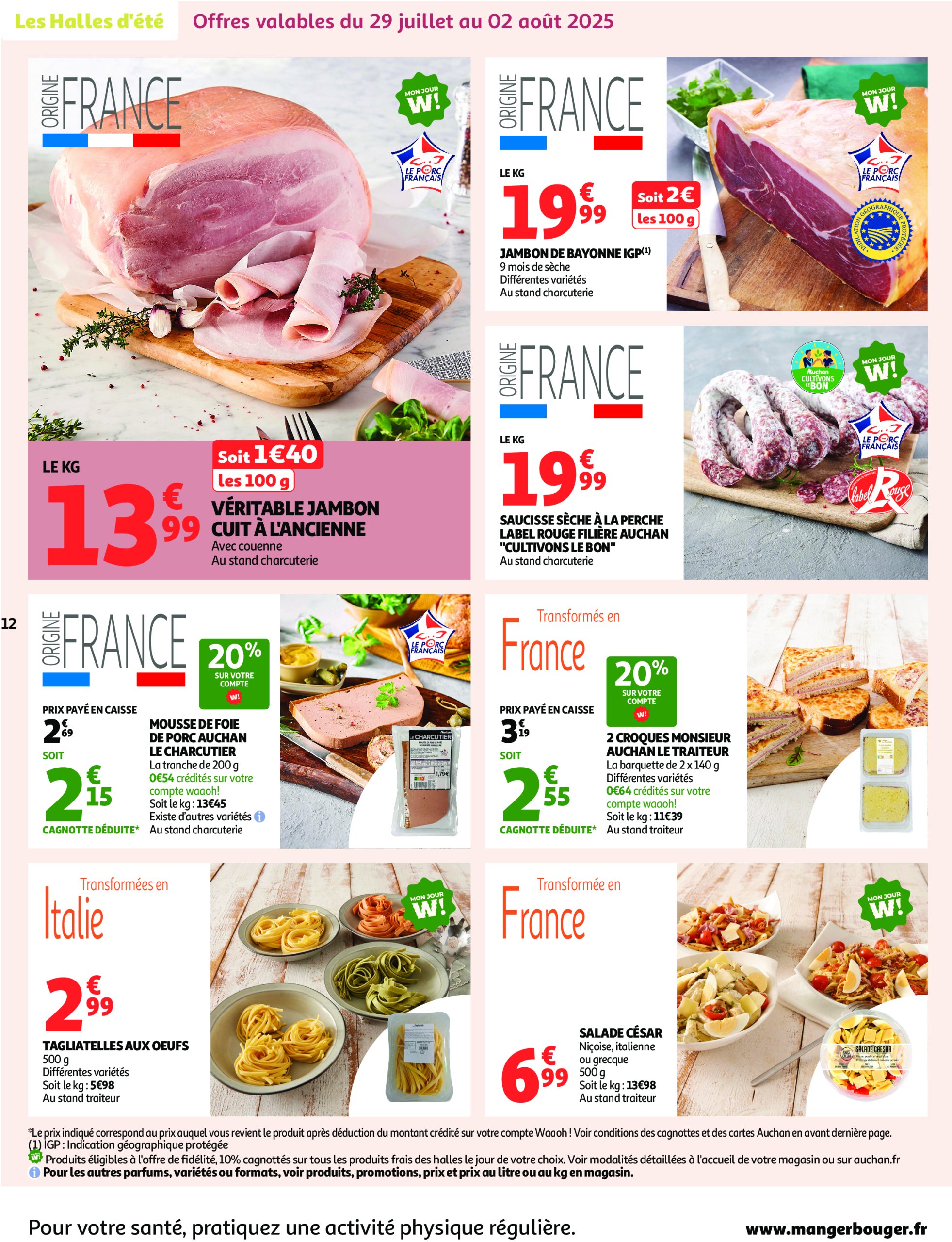 auchan - Catalogue Auchan - Foire à la bière : sans pression pour le budget valable du 29/07 au 10/08 - page: 12 auchan - Catalogue Auchan - Foire à la bière : sans pression pour le budget valable du 29/07 au 10/08 - page: 12