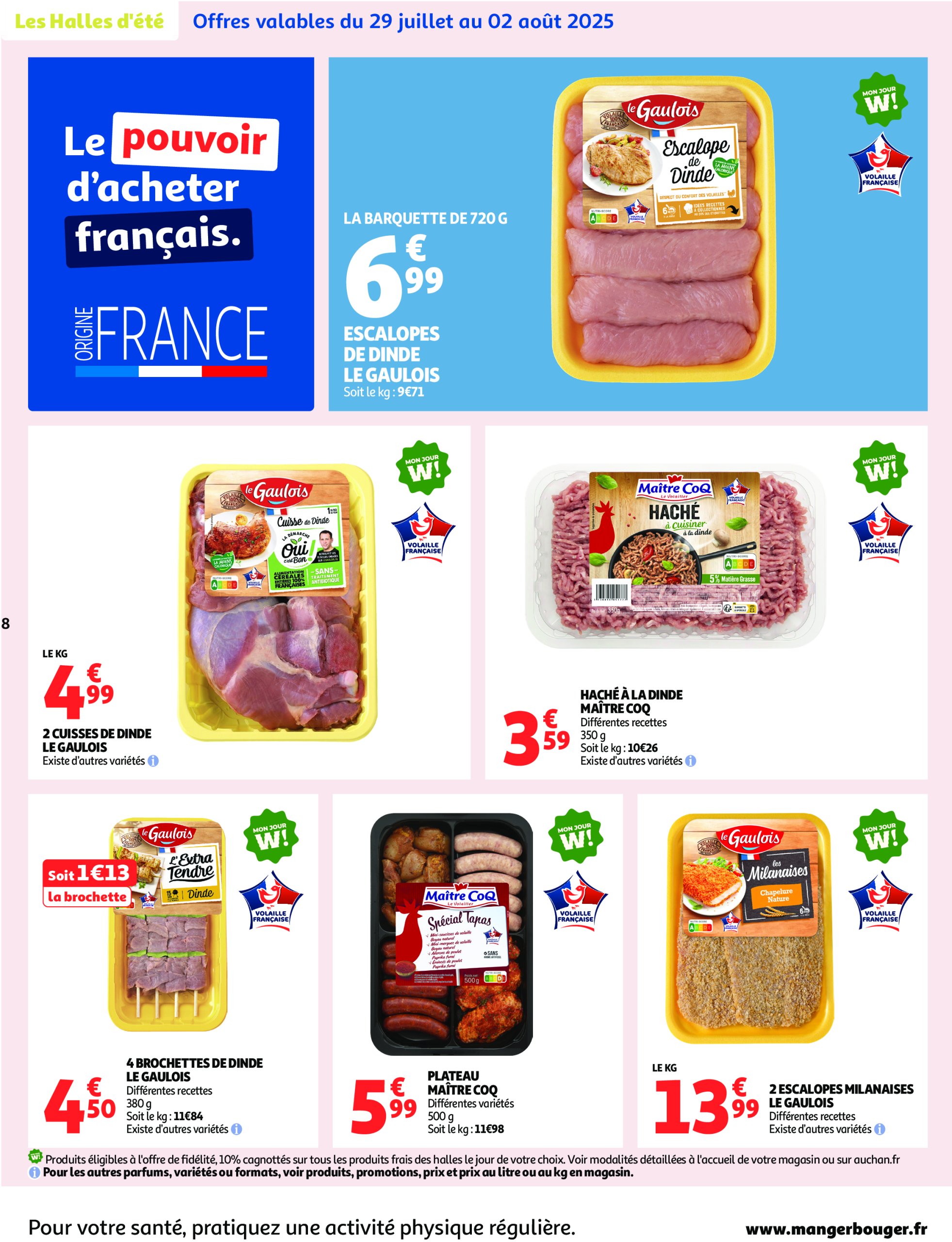 auchan - Catalogue Auchan - Foire à la bière : sans pression pour le budget valable du 29/07 au 10/08 - page: 8 auchan - Catalogue Auchan - Foire à la bière : sans pression pour le budget valable du 29/07 au 10/08 - page: 8