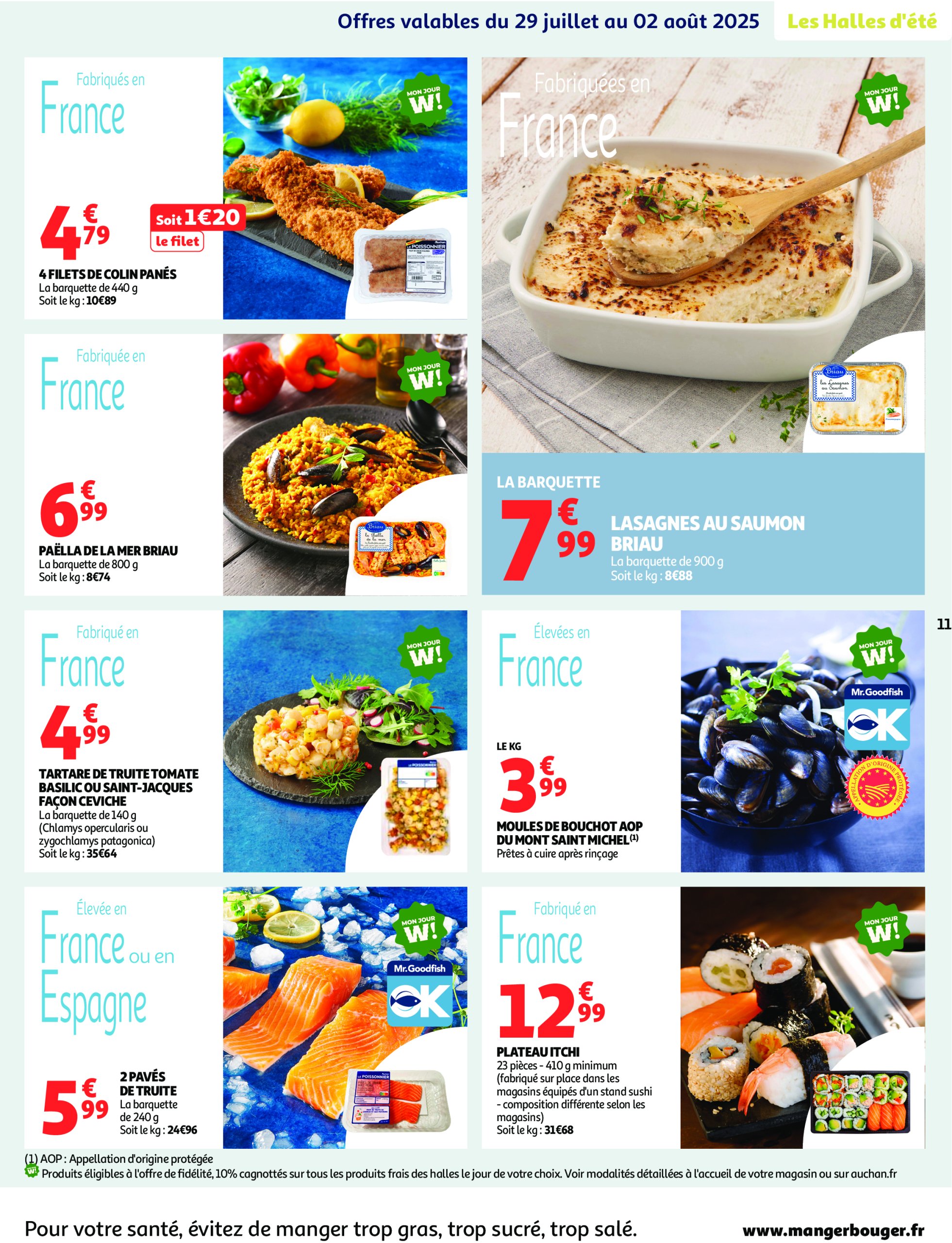 auchan - Catalogue Auchan - Foire à la bière : sans pression pour le budget valable du 29/07 au 10/08 - page: 11 auchan - Catalogue Auchan - Foire à la bière : sans pression pour le budget valable du 29/07 au 10/08 - page: 11