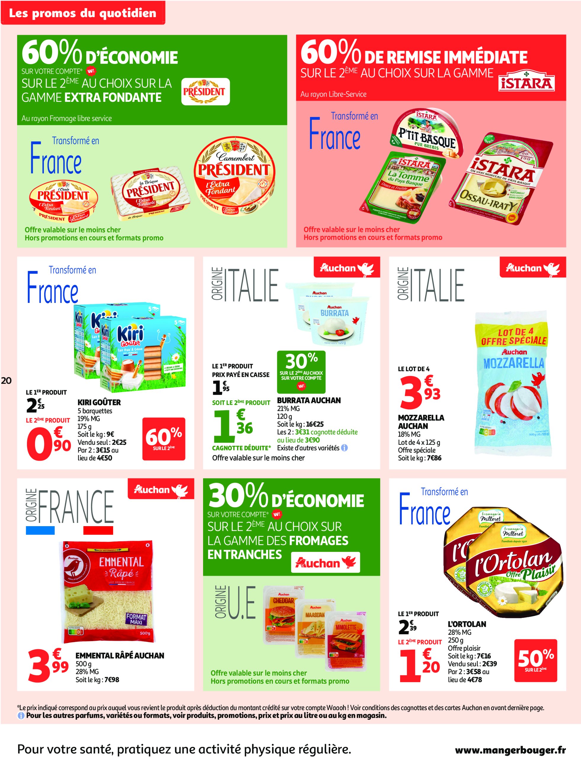 auchan - Catalogue Auchan - Foire à la bière : sans pression pour le budget valable du 29/07 au 10/08 - page: 20 auchan - Catalogue Auchan - Foire à la bière : sans pression pour le budget valable du 29/07 au 10/08 - page: 20