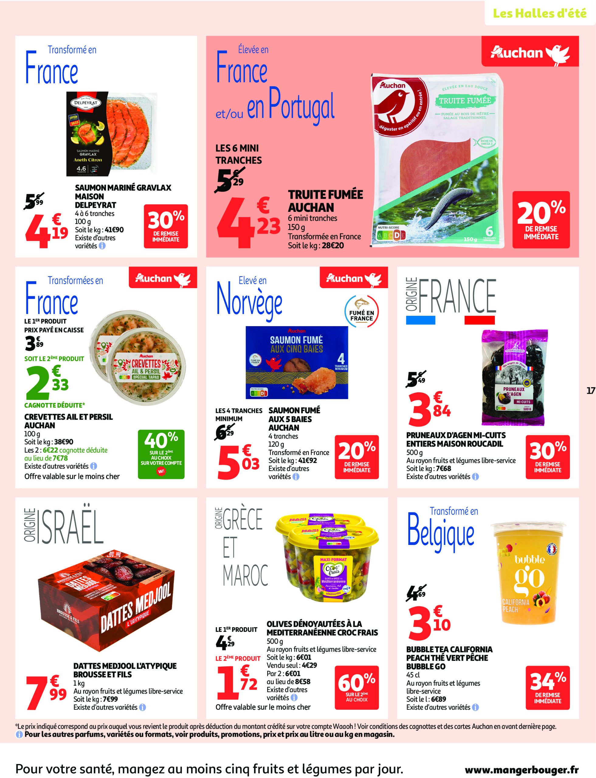 auchan - Catalogue Auchan - Foire à la bière : sans pression pour le budget valable du 29/07 au 10/08 - page: 17 auchan - Catalogue Auchan - Foire à la bière : sans pression pour le budget valable du 29/07 au 10/08 - page: 17