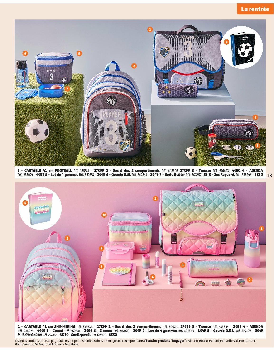 auchan - Catalogue Auchan - Rentrée des classes 2 valable du 19/08 au 07/09 - page: 13