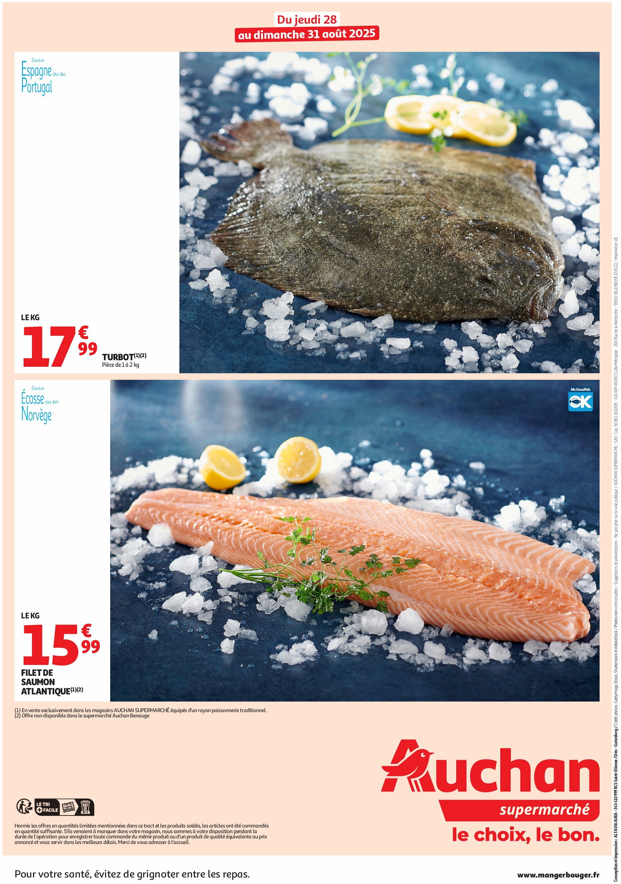auchan - Catalogue Auchan supermarché - Les bons plans du week-end dans votre super ! valable du 28/08 au 31/08 - page: 2