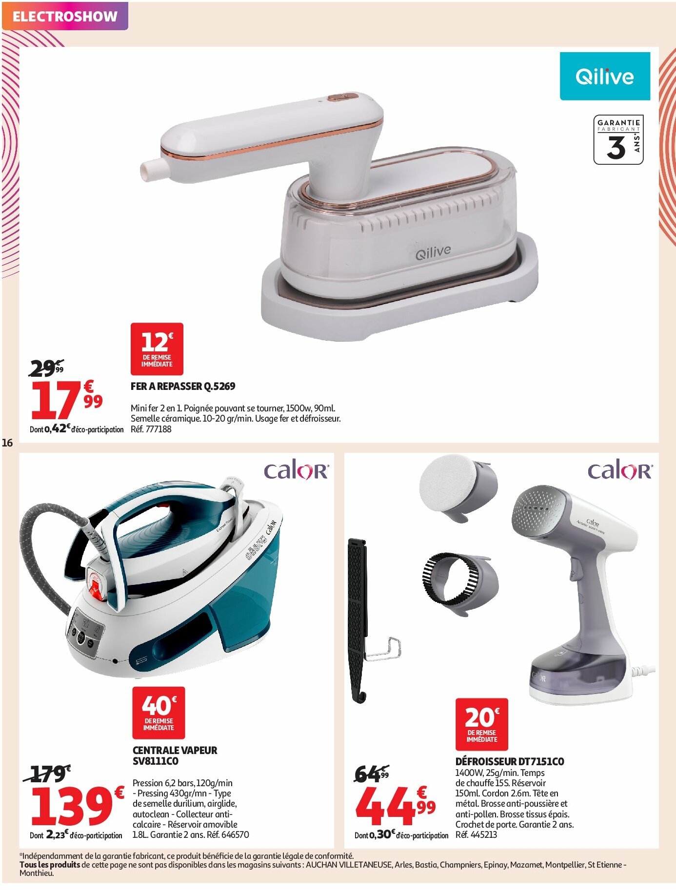 auchan - Catalogue Auchan - Une rentrée électrisante valable du 02/09 au 14/09 - page: 16