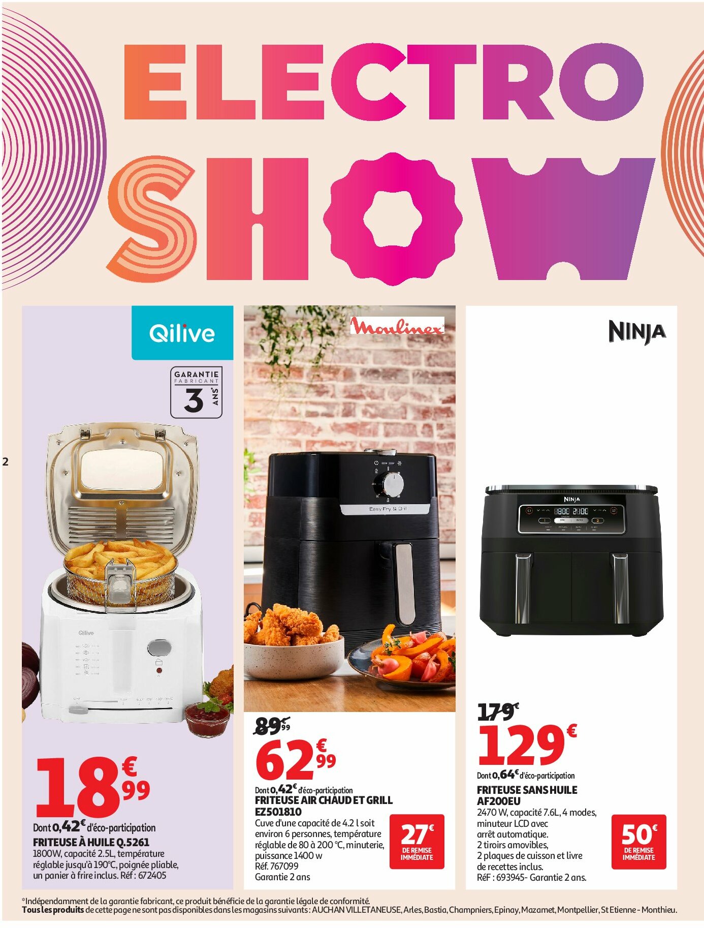 auchan - Catalogue Auchan - Une rentrée électrisante valable du 02/09 au 14/09 - page: 2