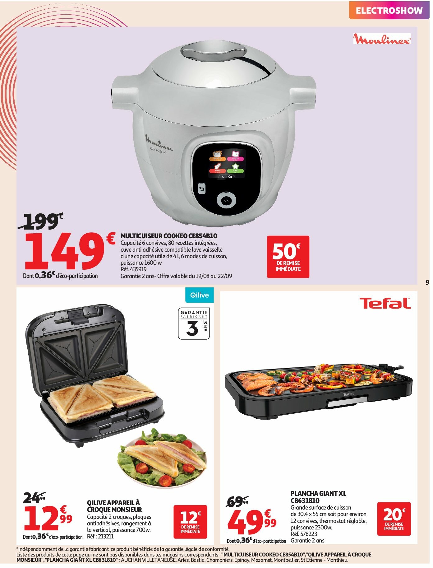 auchan - Catalogue Auchan - Une rentrée électrisante valable du 02/09 au 14/09 - page: 9