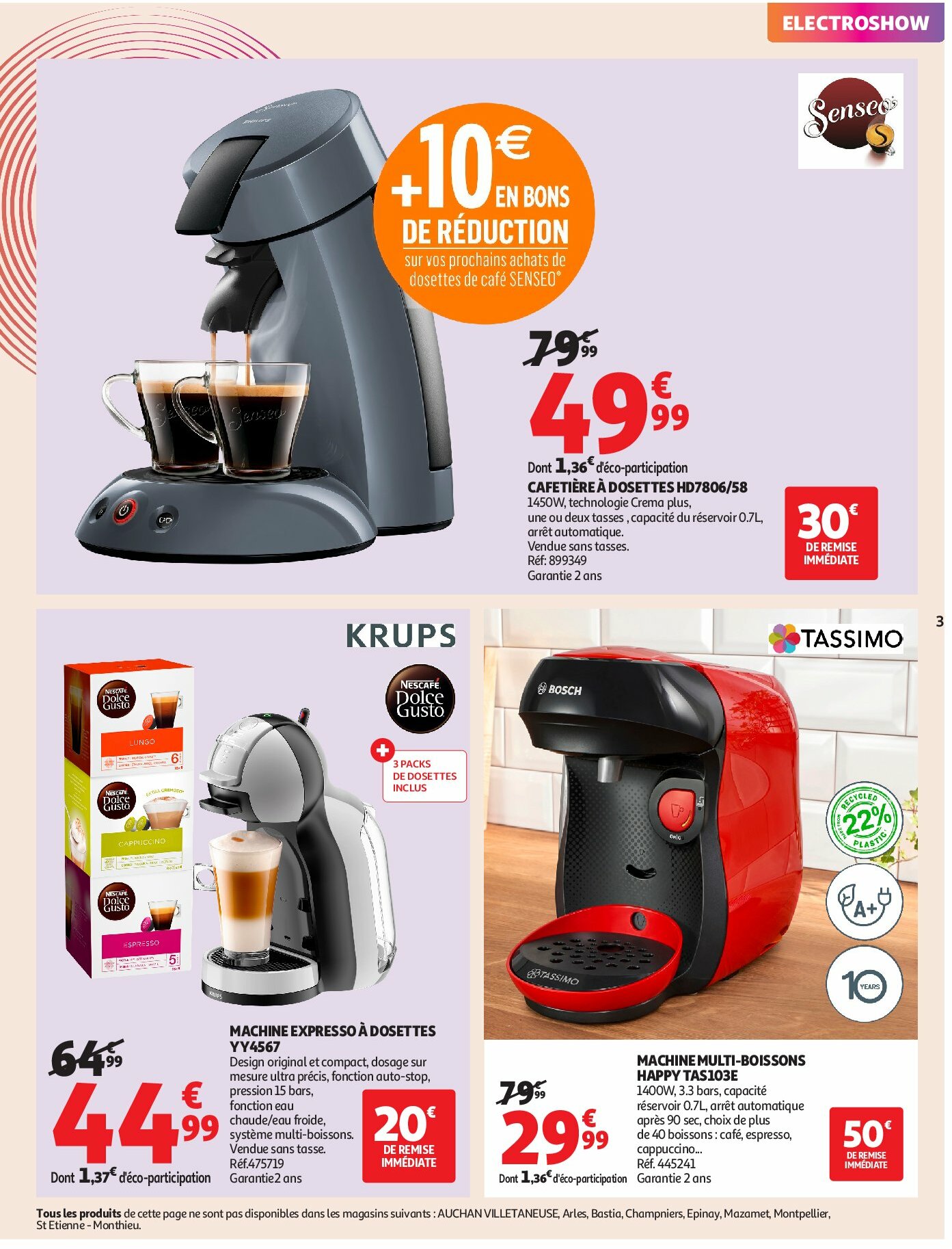 auchan - Catalogue Auchan - Une rentrée électrisante valable du 02/09 au 14/09 - page: 3