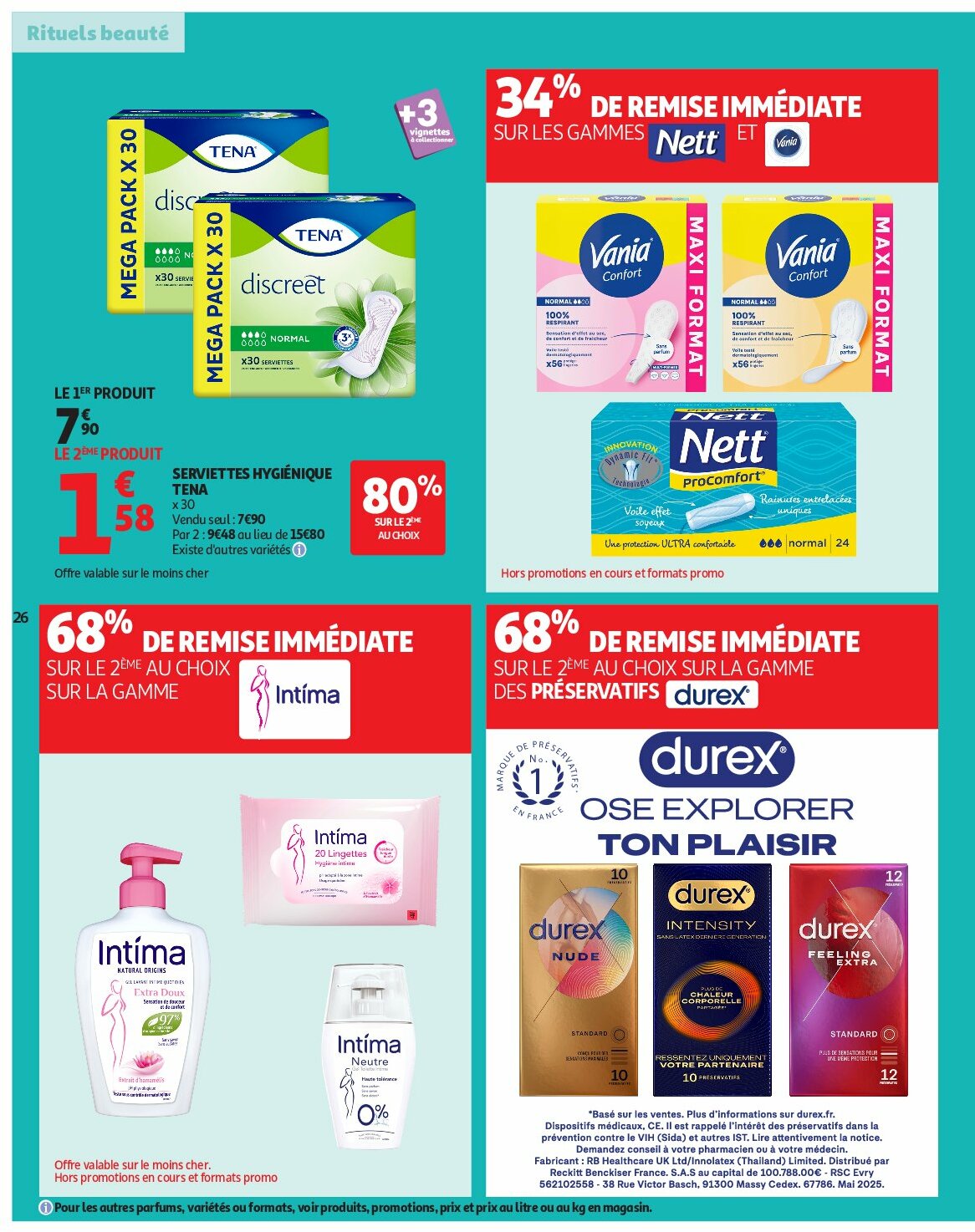 auchan - Catalogue Auchan - Des prix aussi bas, c'est le top valable du 02/09 au 14/09 - page: 26 auchan - Catalogue Auchan - Des prix aussi bas, c'est le top valable du 02/09 au 14/09 - page: 26