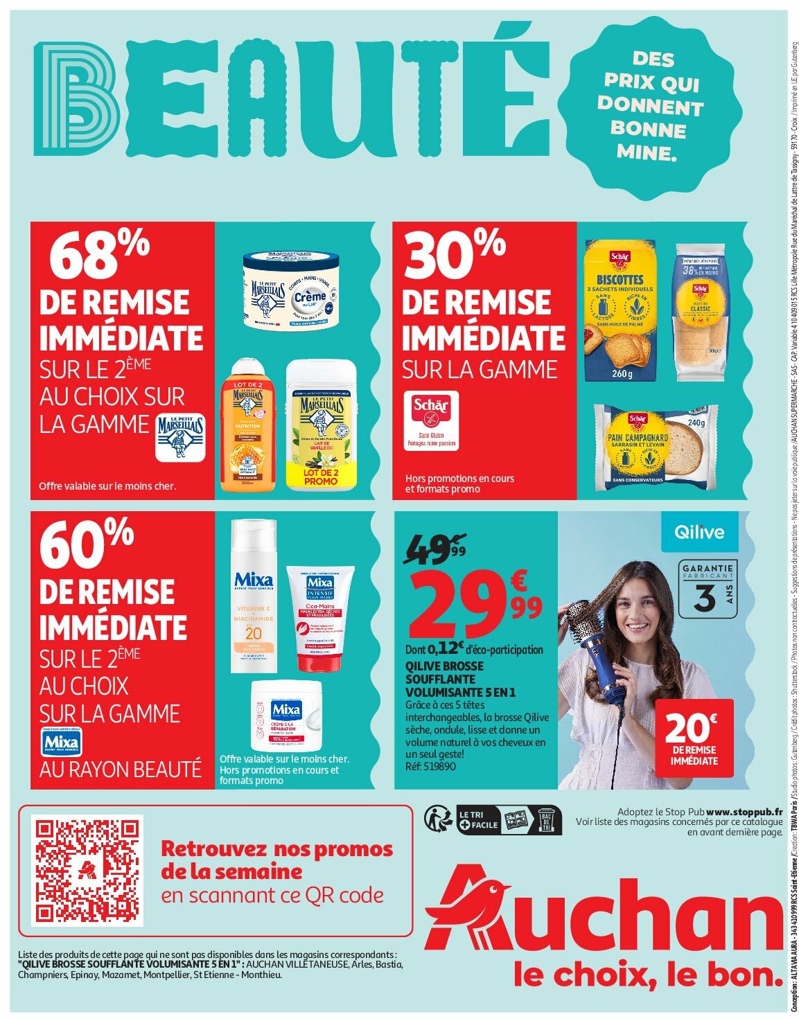 auchan - Catalogue Auchan - Des prix aussi bas, c'est le top valable du 02/09 au 14/09 - page: 60 auchan - Catalogue Auchan - Des prix aussi bas, c'est le top valable du 02/09 au 14/09 - page: 60