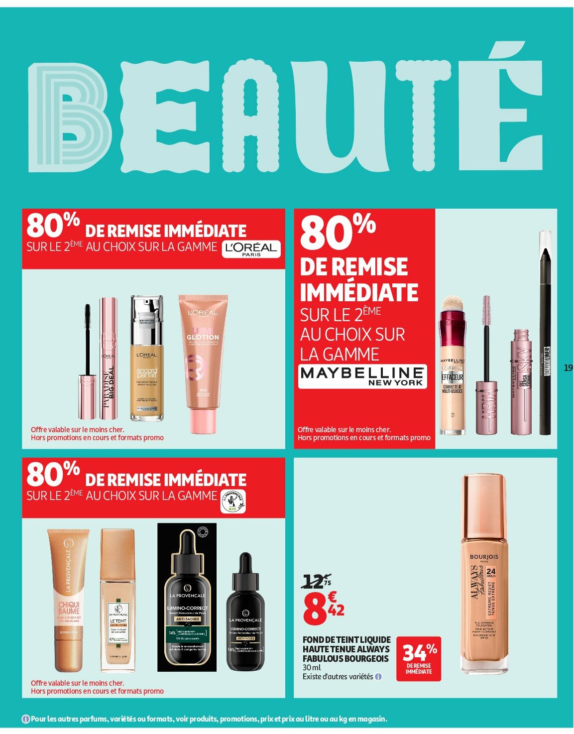 auchan - Catalogue Auchan - Des prix aussi bas, c'est le top valable du 02/09 au 14/09 - page: 19 auchan - Catalogue Auchan - Des prix aussi bas, c'est le top valable du 02/09 au 14/09 - page: 19