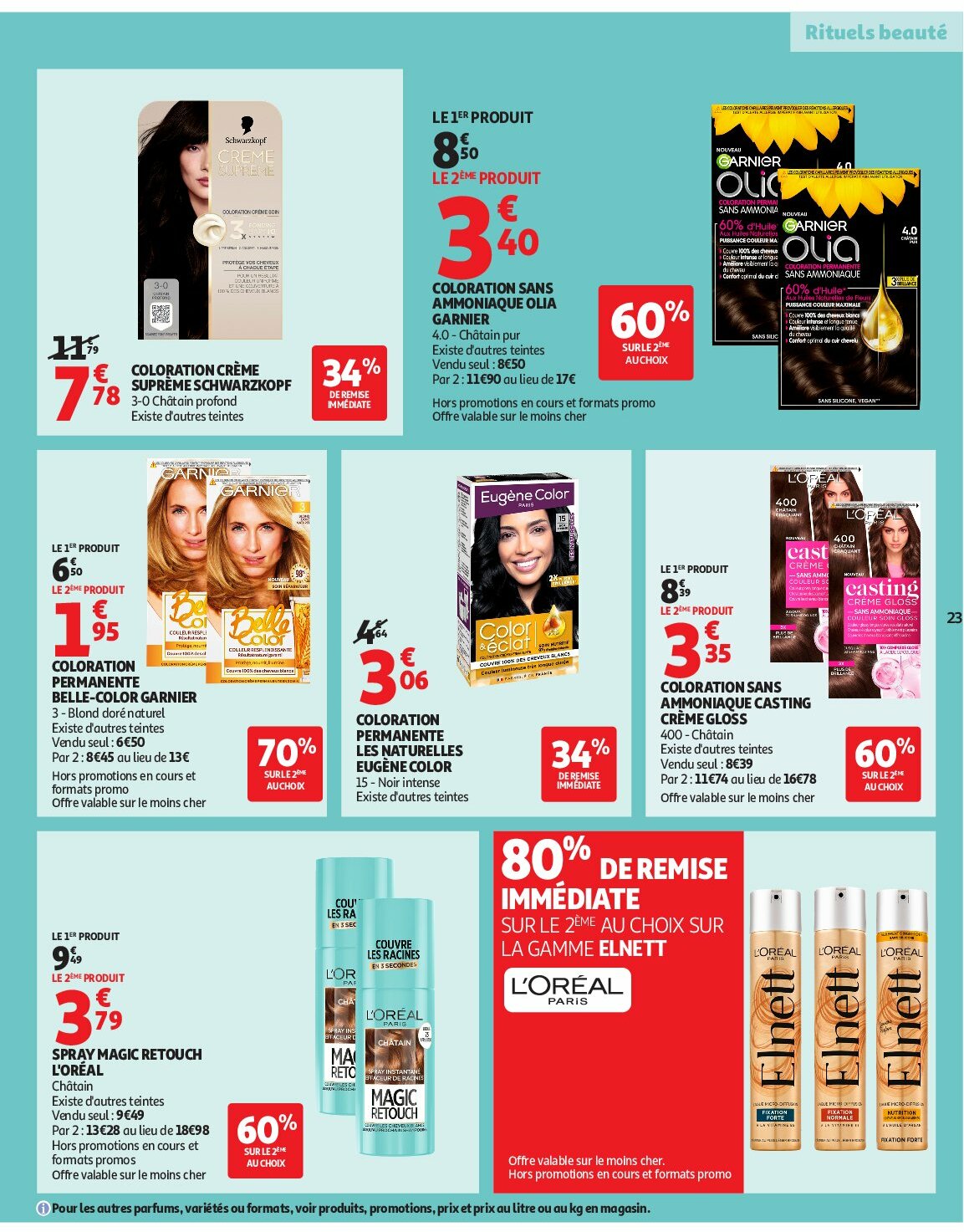auchan - Catalogue Auchan - Des prix aussi bas, c'est le top valable du 02/09 au 14/09 - page: 23 auchan - Catalogue Auchan - Des prix aussi bas, c'est le top valable du 02/09 au 14/09 - page: 23