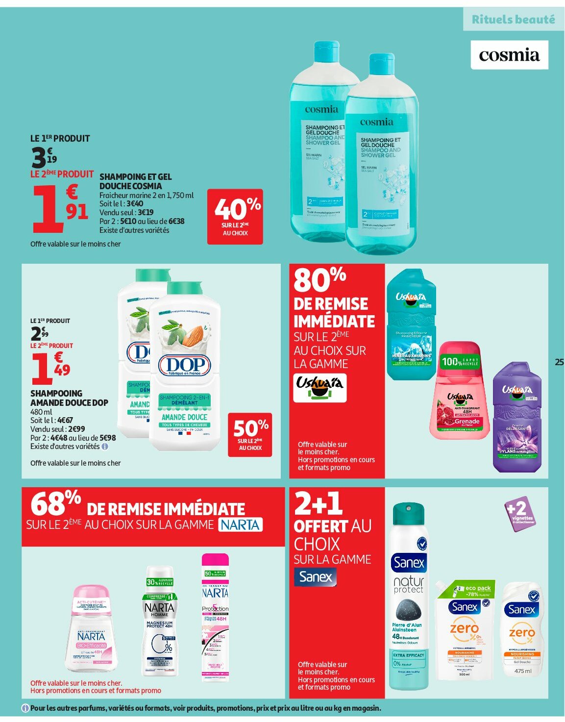 auchan - Catalogue Auchan - Des prix aussi bas, c'est le top valable du 02/09 au 14/09 - page: 25 auchan - Catalogue Auchan - Des prix aussi bas, c'est le top valable du 02/09 au 14/09 - page: 25
