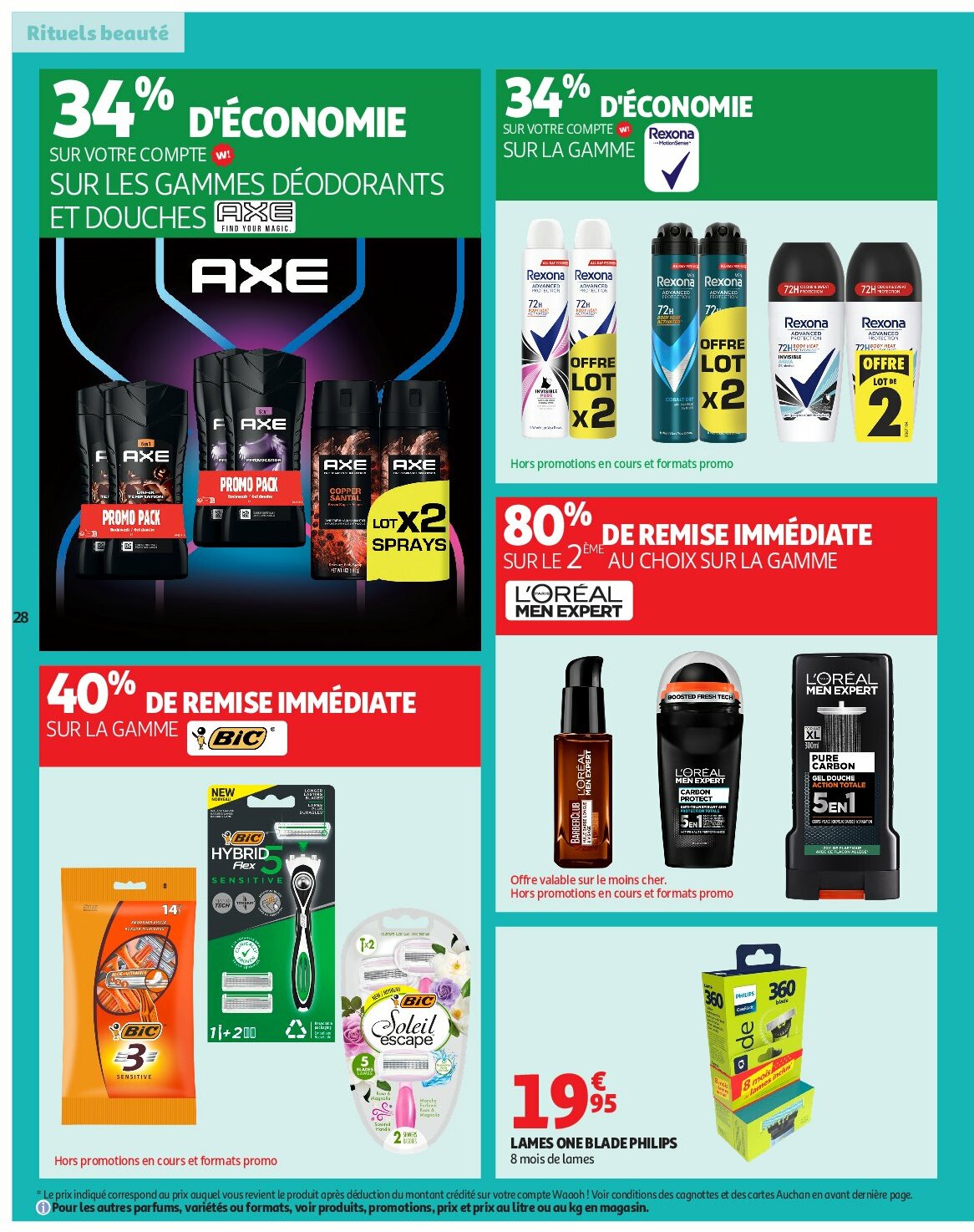 auchan - Catalogue Auchan - Des prix aussi bas, c'est le top valable du 02/09 au 14/09 - page: 28 auchan - Catalogue Auchan - Des prix aussi bas, c'est le top valable du 02/09 au 14/09 - page: 28