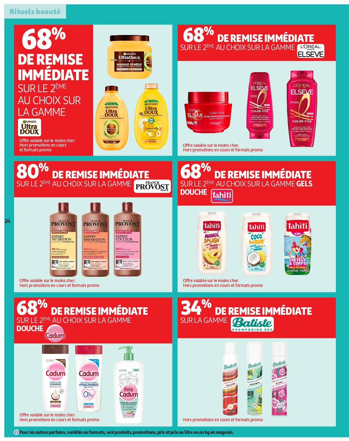 auchan - Catalogue Auchan - Des prix aussi bas, c'est le top valable du 02/09 au 14/09 - page: 24 auchan - Catalogue Auchan - Des prix aussi bas, c'est le top valable du 02/09 au 14/09 - page: 24