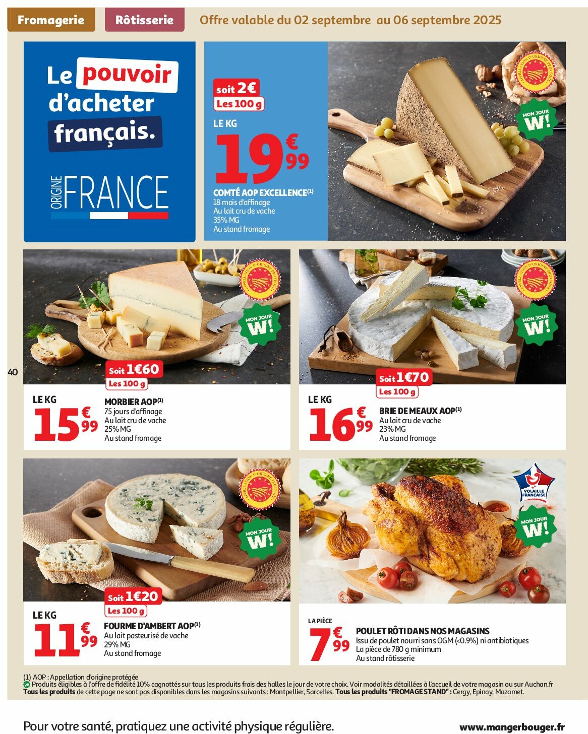 auchan - Catalogue Auchan - Des prix aussi bas, c'est le top valable du 02/09 au 14/09 - page: 40 auchan - Catalogue Auchan - Des prix aussi bas, c'est le top valable du 02/09 au 14/09 - page: 40