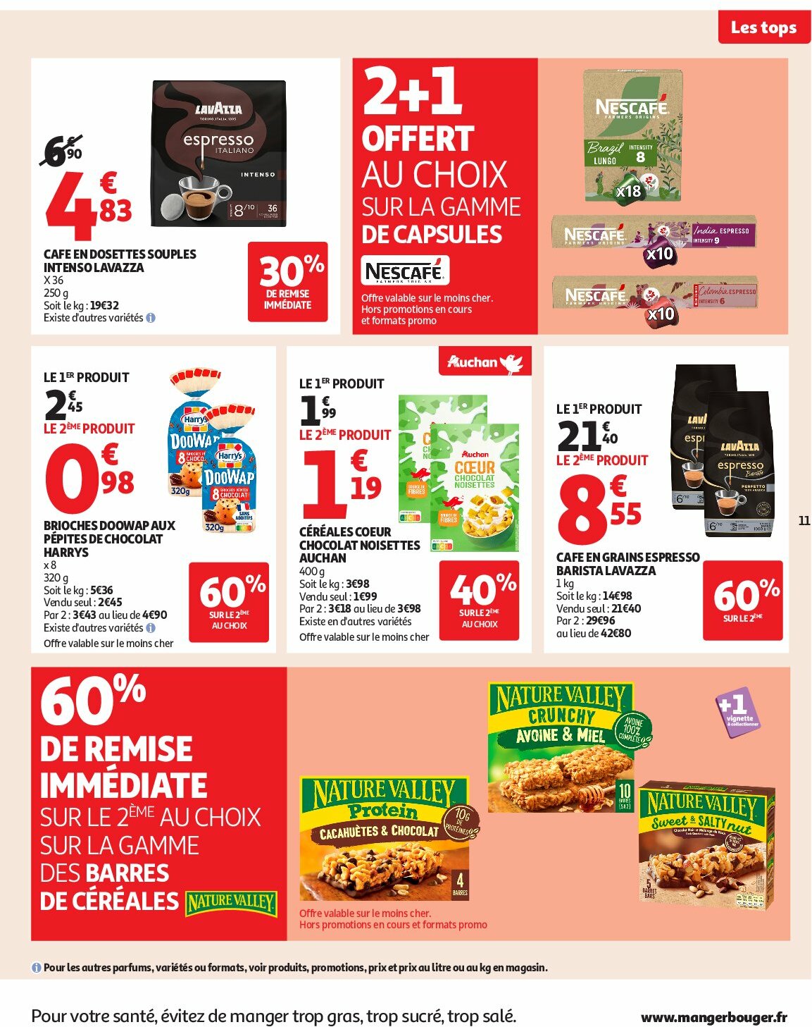 auchan - Catalogue Auchan - Des prix aussi bas, c'est le top valable du 02/09 au 14/09 - page: 11 auchan - Catalogue Auchan - Des prix aussi bas, c'est le top valable du 02/09 au 14/09 - page: 11