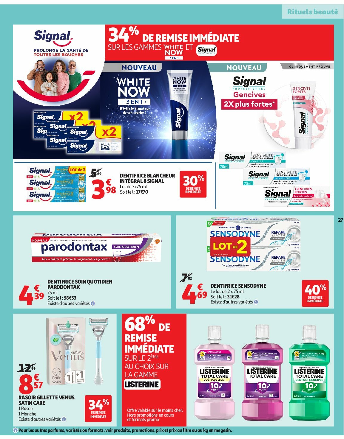 auchan - Catalogue Auchan - Des prix aussi bas, c'est le top valable du 02/09 au 14/09 - page: 27 auchan - Catalogue Auchan - Des prix aussi bas, c'est le top valable du 02/09 au 14/09 - page: 27