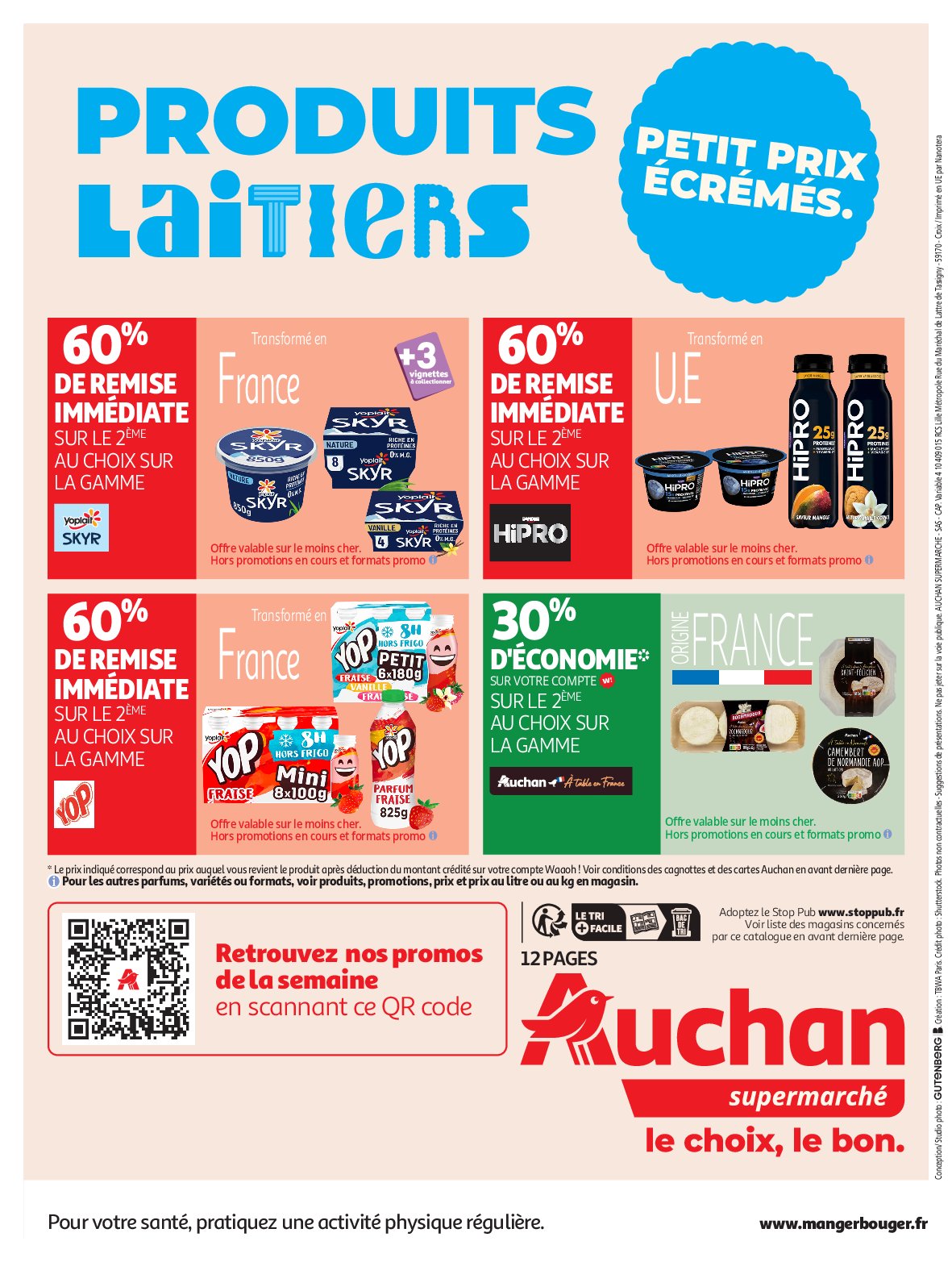 auchan - Catalogue Auchan supermarché - Le frais, le bon moins cher valable du 09/09 au 13/09 - page: 12