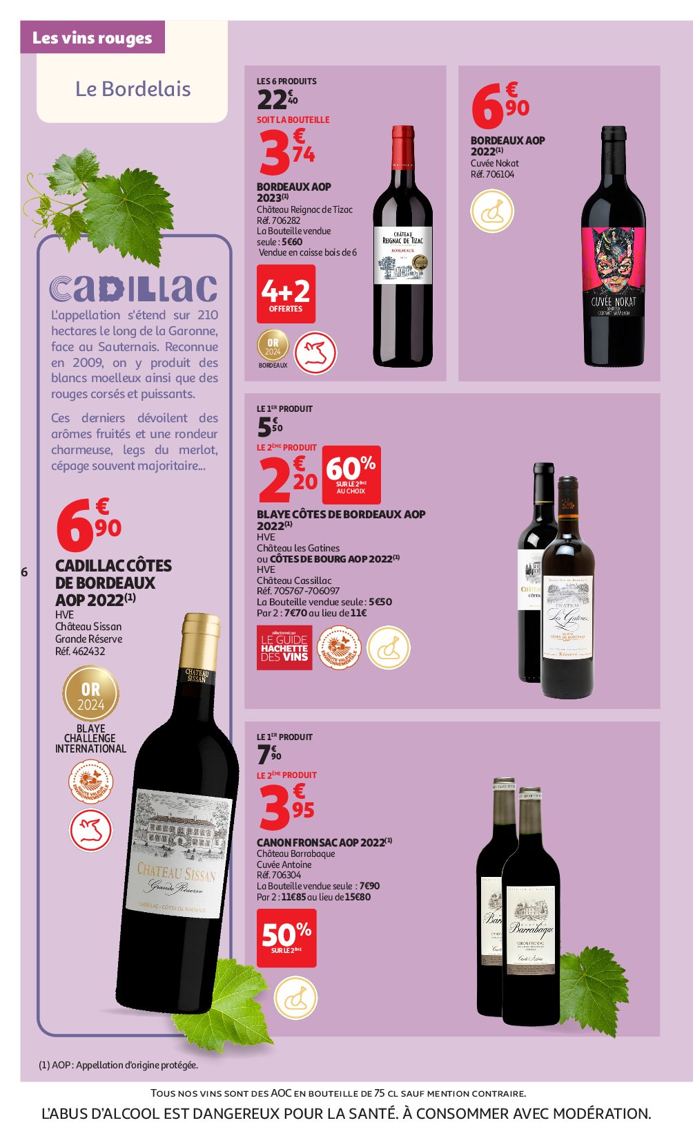 auchan - Catalogue Auchan supermarché - Foire aux Vins dans valable du 09/09 au 27/09 - page: 6