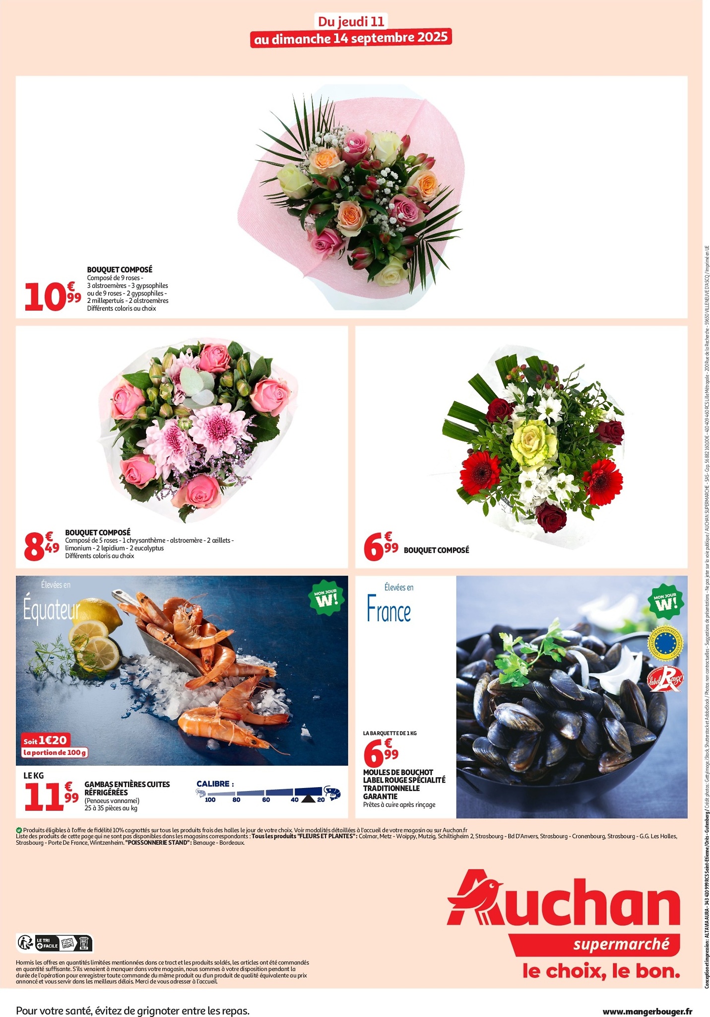 auchan - Catalogue Auchan supermarché - Les bons plans du week-end dans votre super ! valable du 11/09 au 14/09 - page: 2