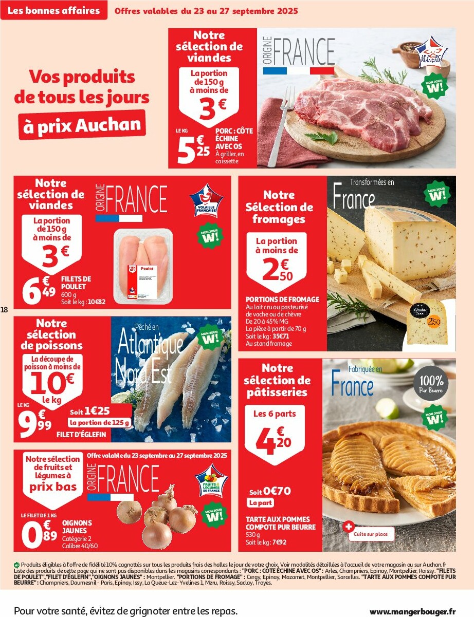 auchan - Catalogue Auchan - L'Asie, on peut aller très loin avec des prix bas valable du 23/09 au 05/10 - page: 18