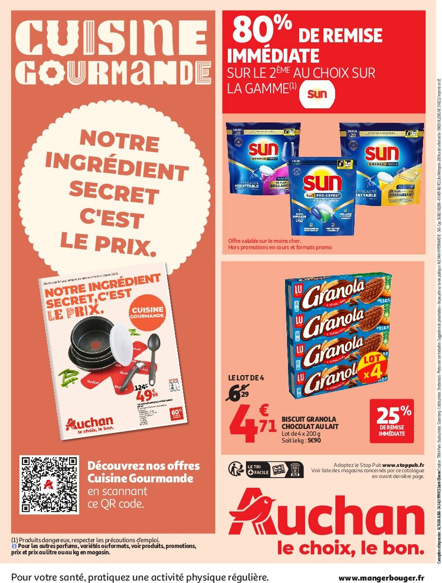 auchan - Catalogue Auchan - L'Asie, on peut aller très loin avec des prix bas valable du 23/09 au 05/10 - page: 48