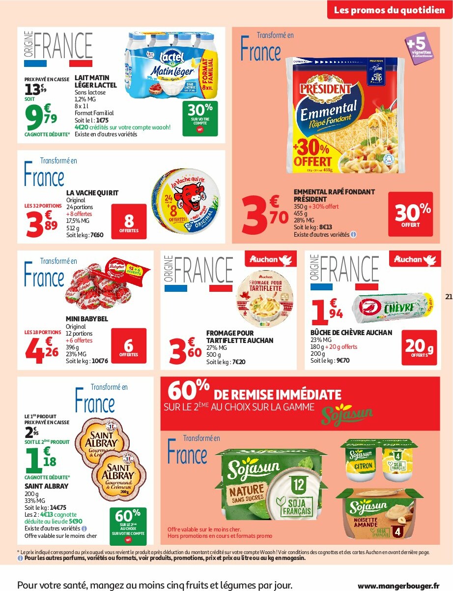 auchan - Catalogue Auchan - L'Asie, on peut aller très loin avec des prix bas valable du 23/09 au 05/10 - page: 21