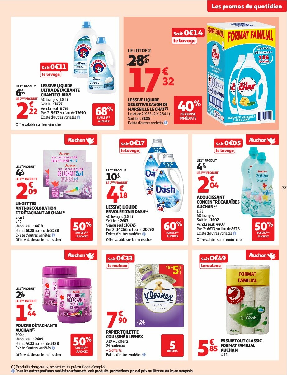 auchan - Catalogue Auchan - L'Asie, on peut aller très loin avec des prix bas valable du 23/09 au 05/10 - page: 37
