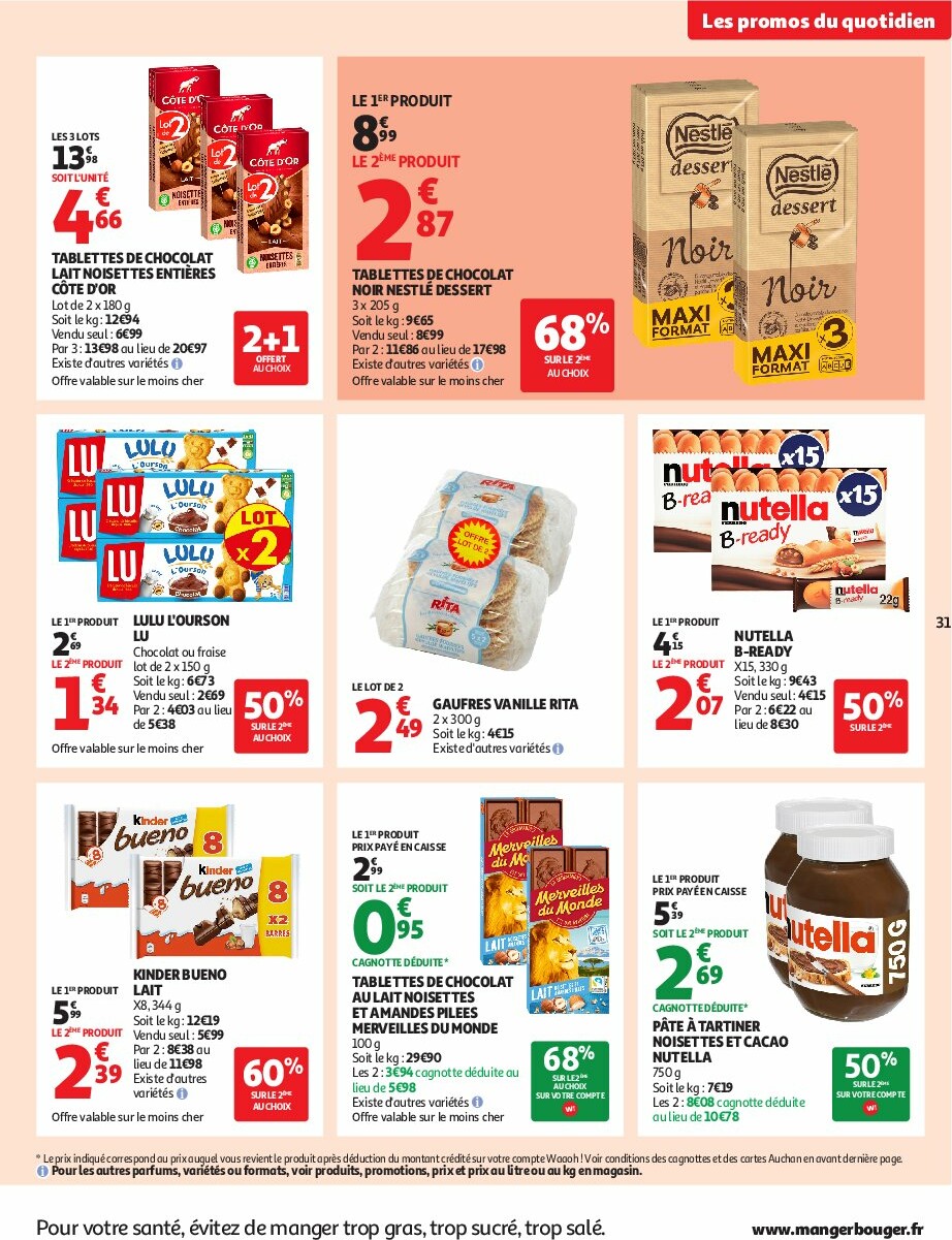 auchan - Catalogue Auchan - L'Asie, on peut aller très loin avec des prix bas valable du 23/09 au 05/10 - page: 31