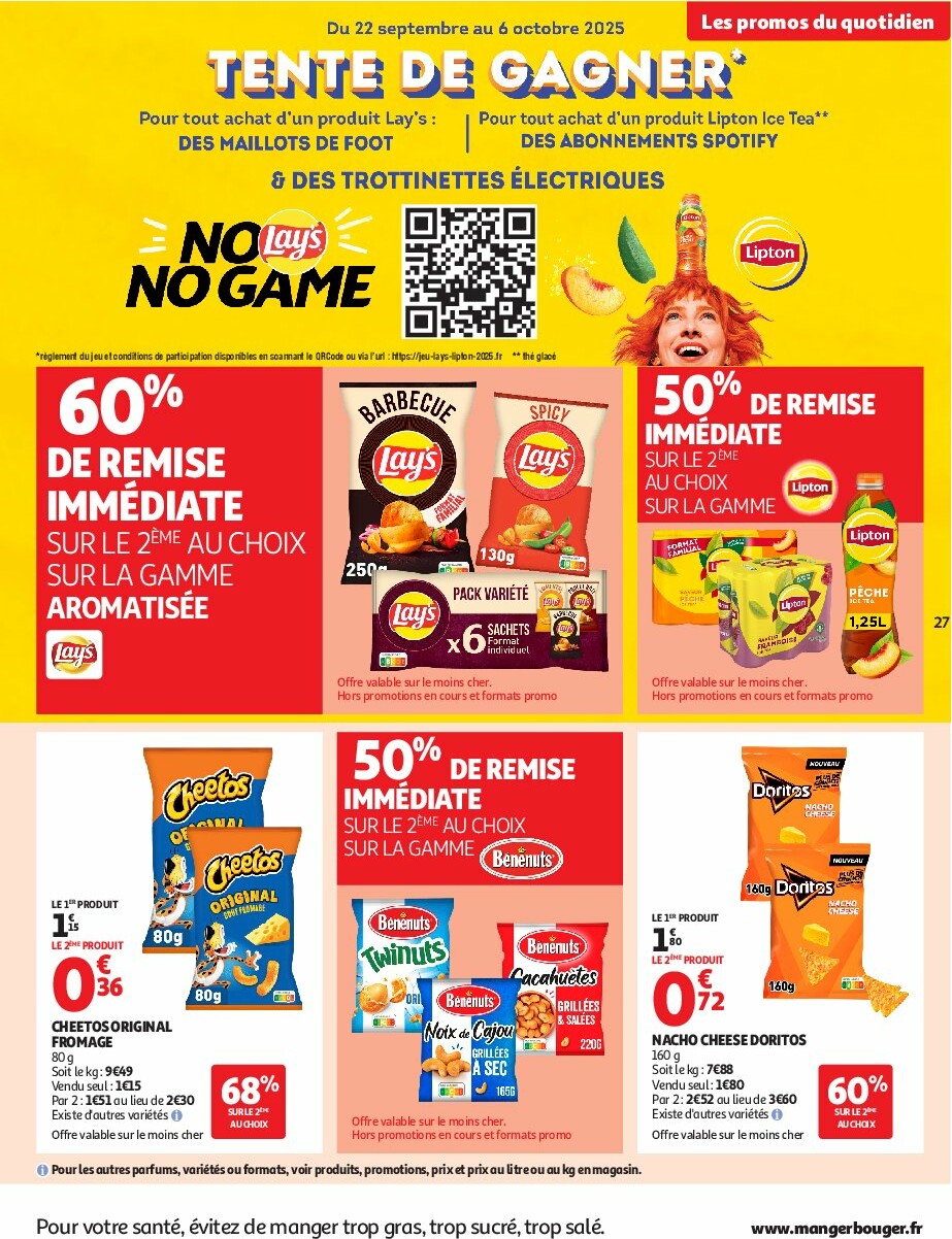 auchan - Catalogue Auchan - L'Asie, on peut aller très loin avec des prix bas valable du 23/09 au 05/10 - page: 27