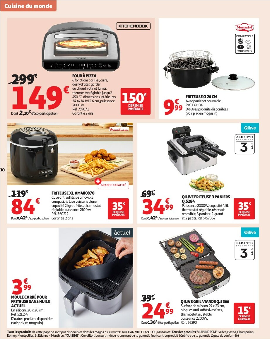 auchan - Catalogue Auchan - Notre ingrédient secret c'est le prix valable du 23/09 au 05/10 - page: 10