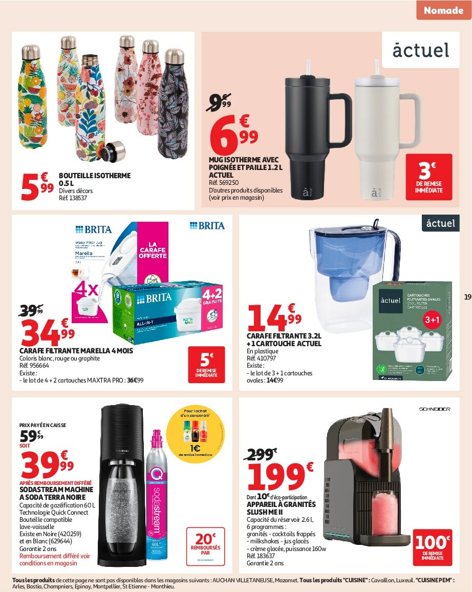 auchan - Catalogue Auchan - Notre ingrédient secret c'est le prix valable du 23/09 au 05/10 - page: 19