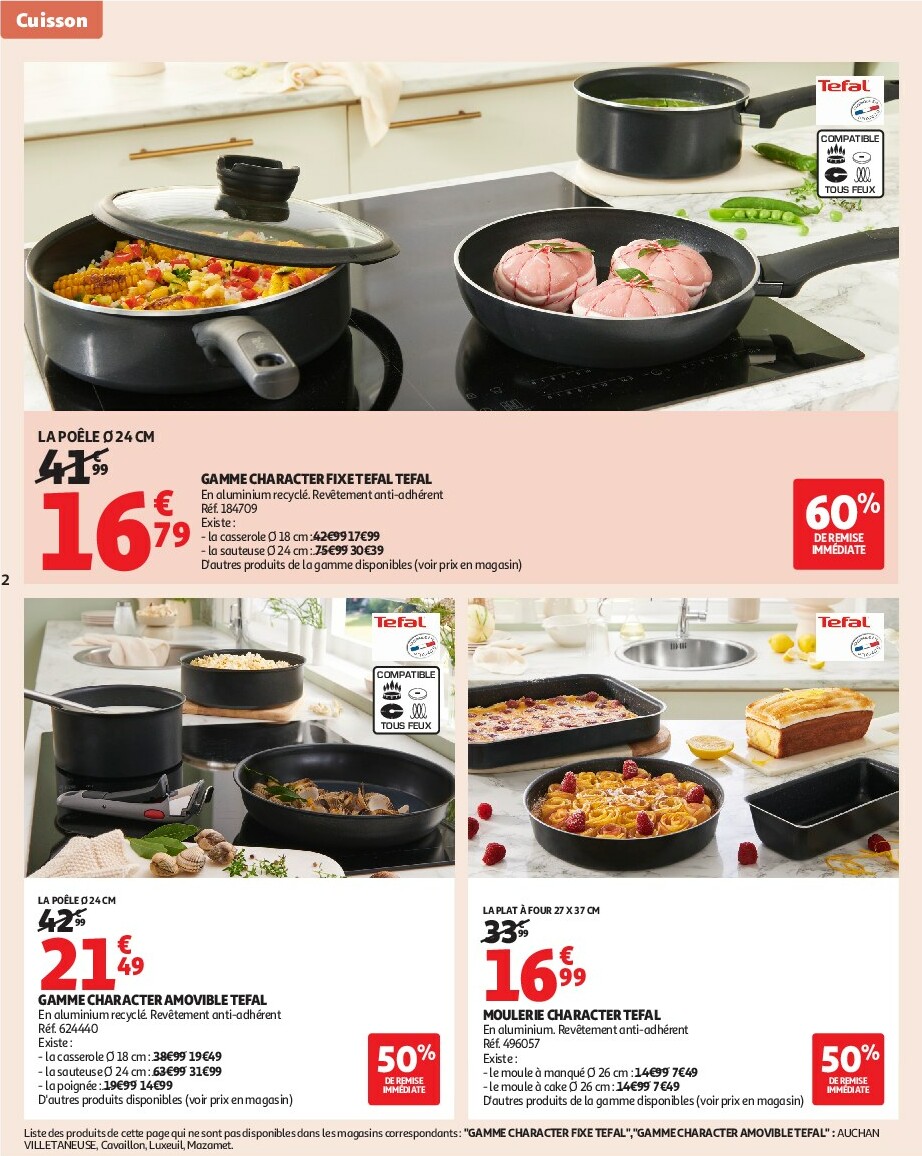 auchan - Catalogue Auchan - Notre ingrédient secret c'est le prix valable du 23/09 au 05/10 - page: 2