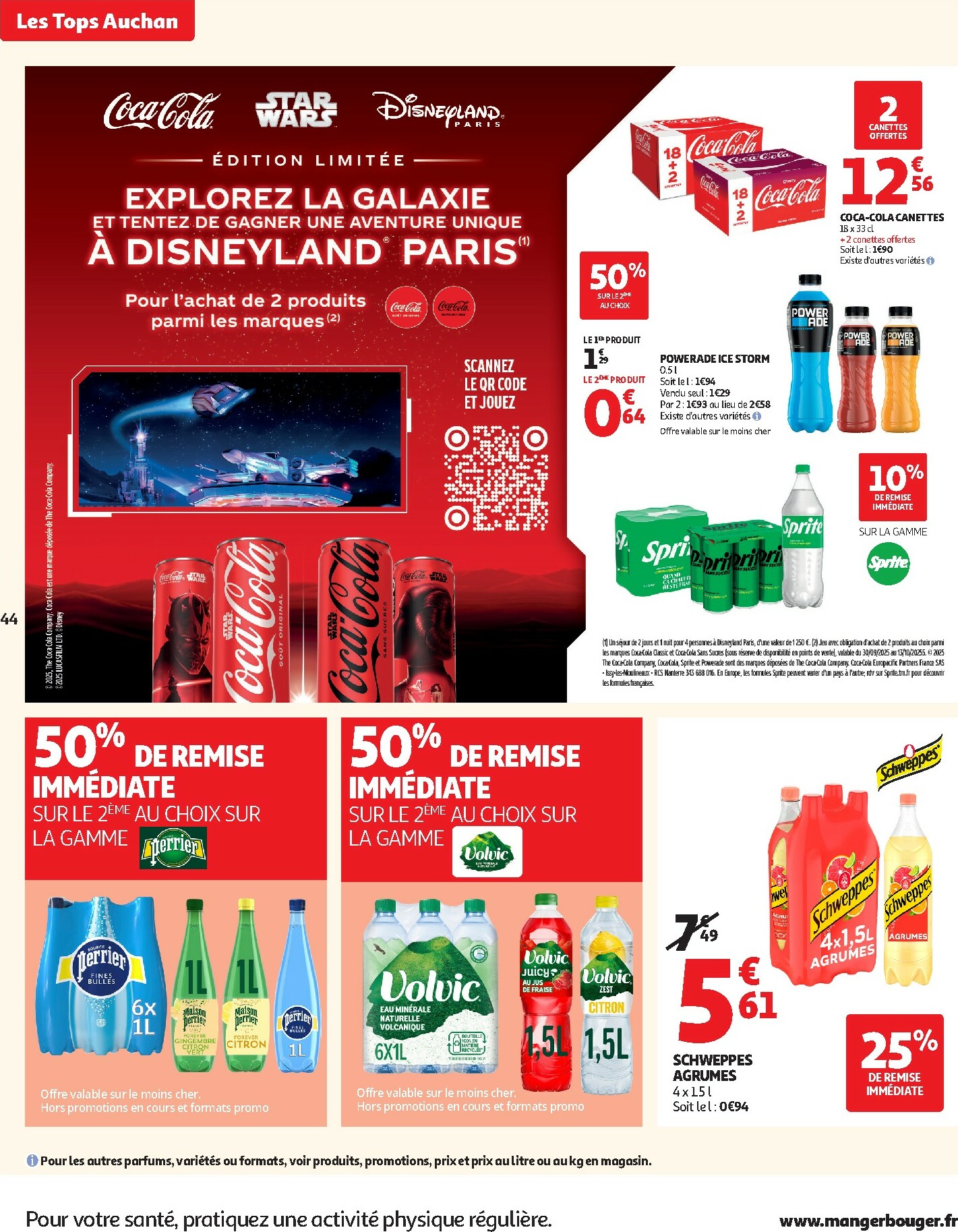 auchan - Catalogue Auchan - Les Halles d'automne : les prix bas, c'est toujours de saison valable du 30/09 au 12/10 - page: 44