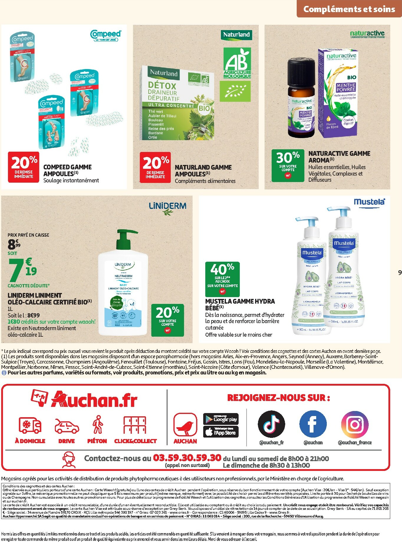 auchan - Catalogue Auchan - Pour les peaux à tendance économe valable du 30/09 au 19/10 - page: 9