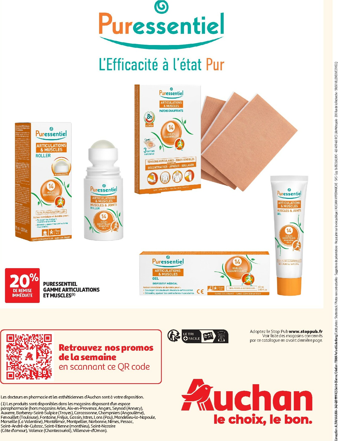 auchan - Catalogue Auchan - Pour les peaux à tendance économe valable du 30/09 au 19/10 - page: 10