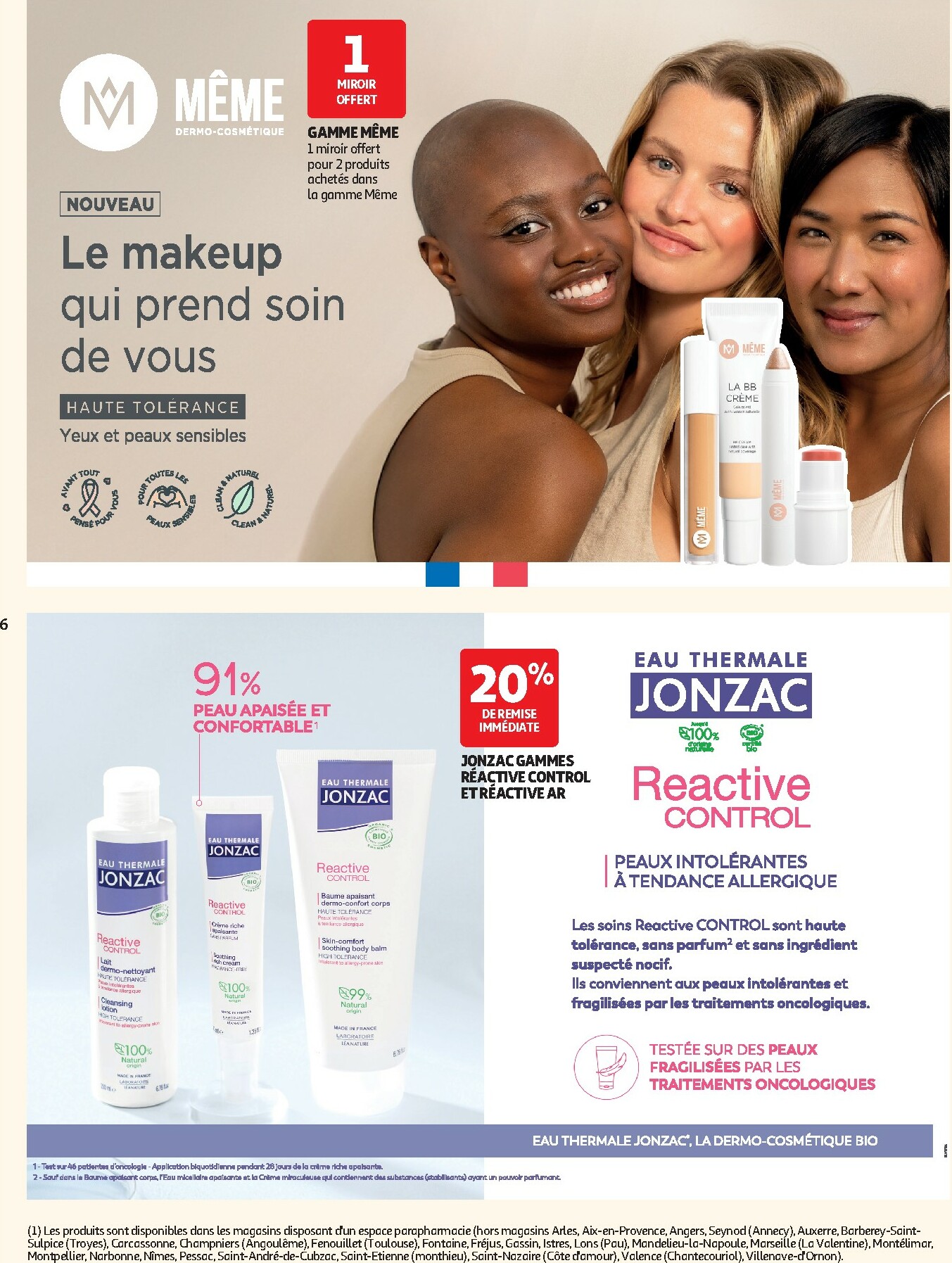 auchan - Catalogue Auchan - Pour les peaux à tendance économe valable du 30/09 au 19/10 - page: 6