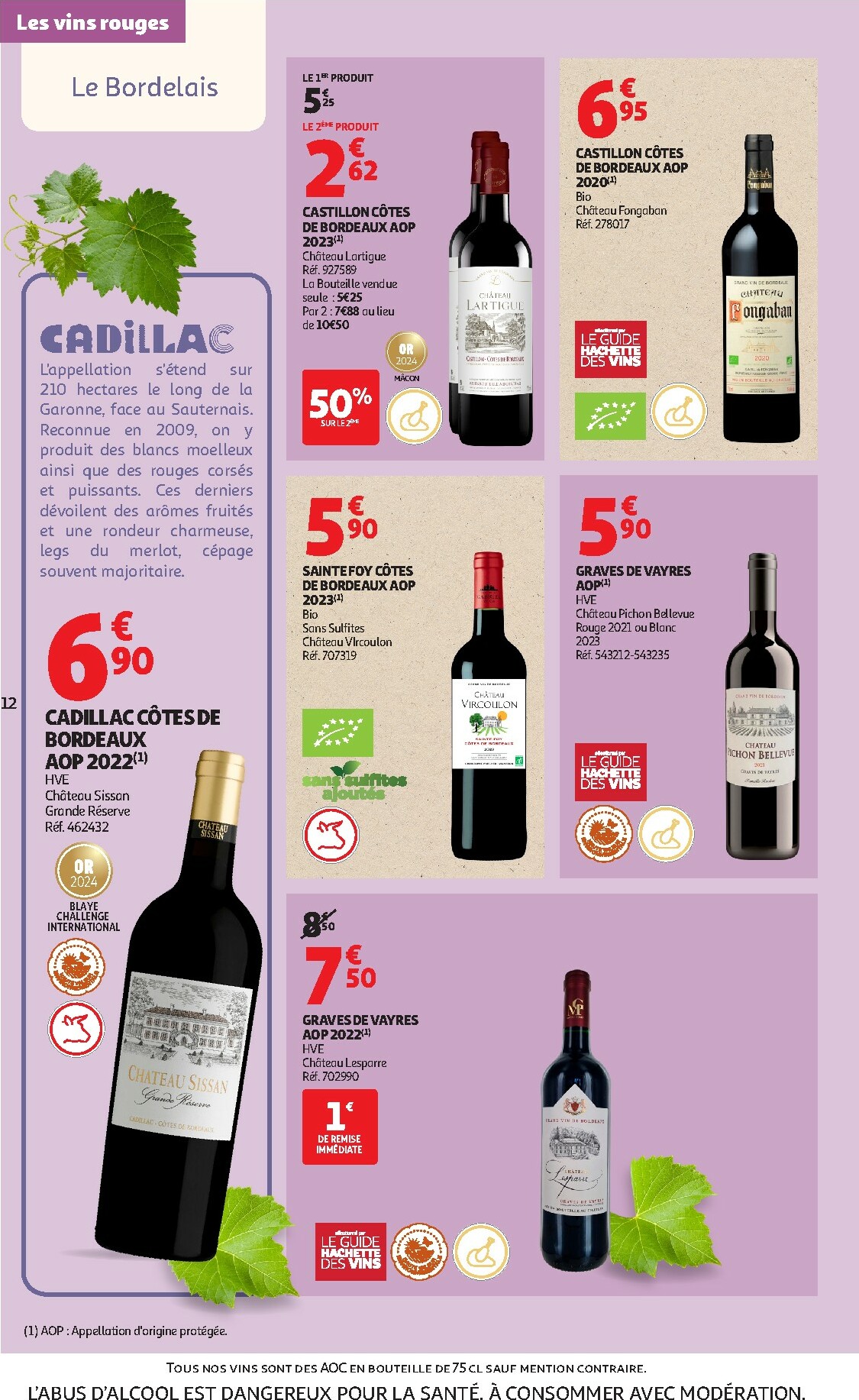 auchan - Catalogue Auchan - Foire aux Vins d'Automne valable du 30/09 au 12/10 - page: 12